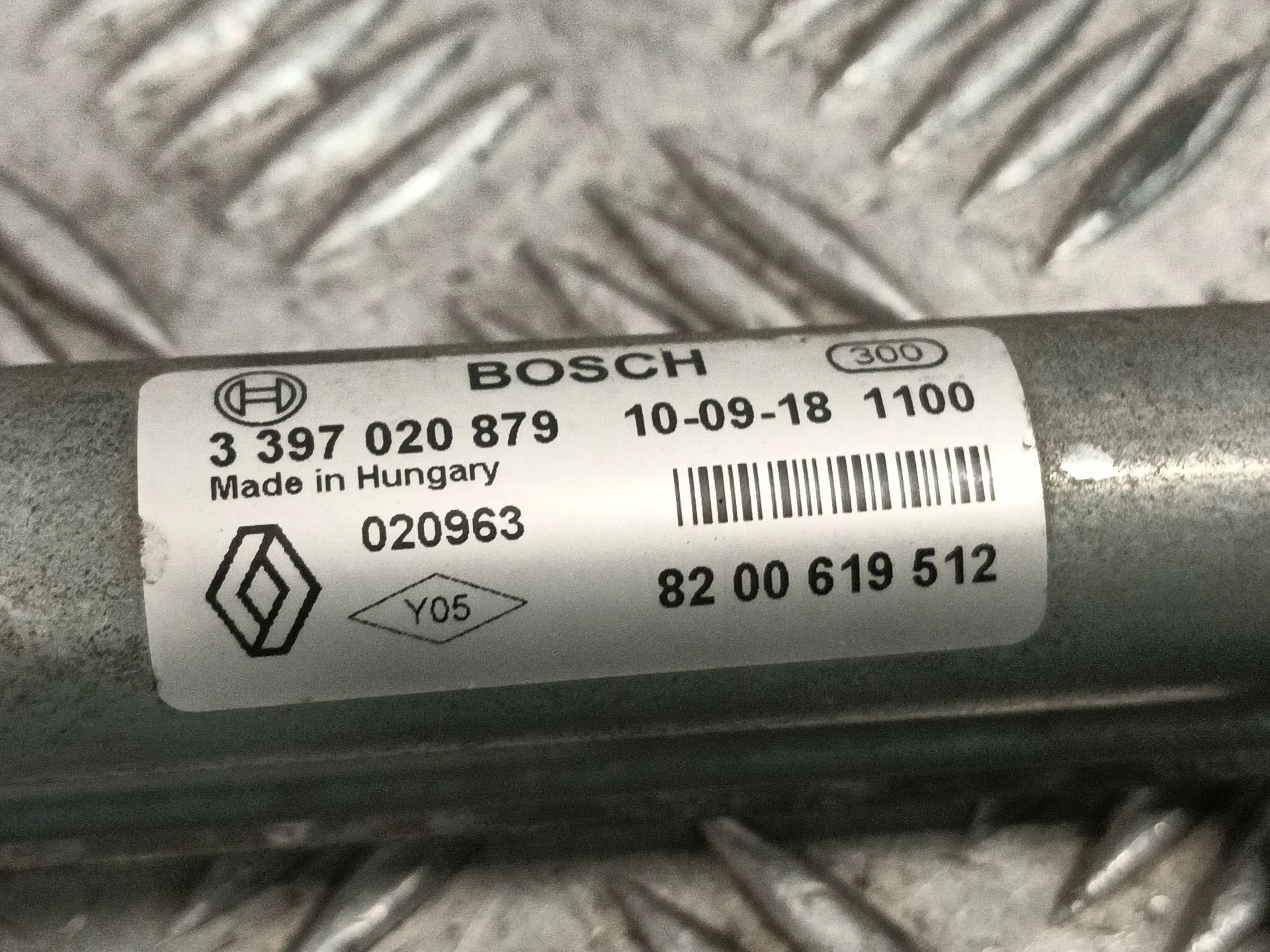 Motor Limpia Delantero para Dacia Duster