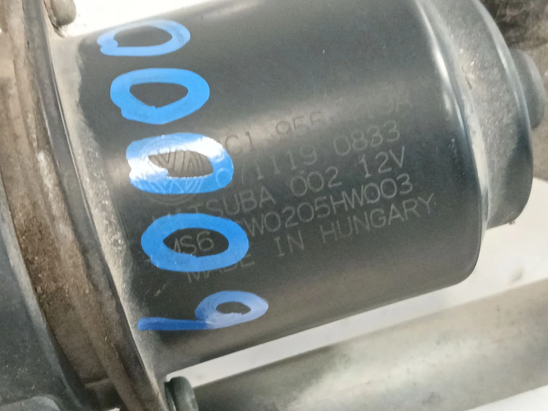 Motor Limpia Delantero para Volkswagen Passat B6 Variant (3C5)