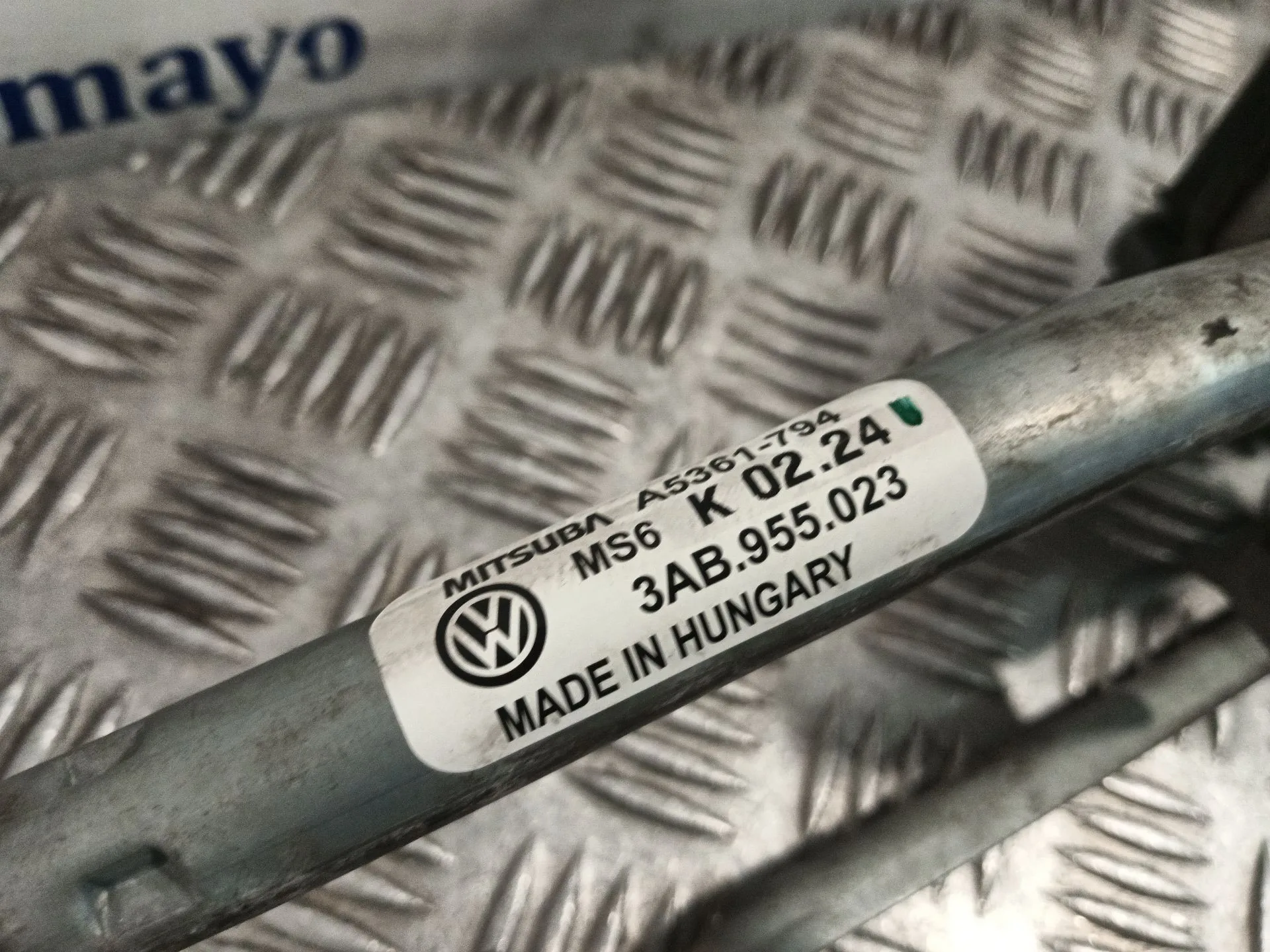 Motor Limpia Delantero para Volkswagen Passat B7 Variant (365)