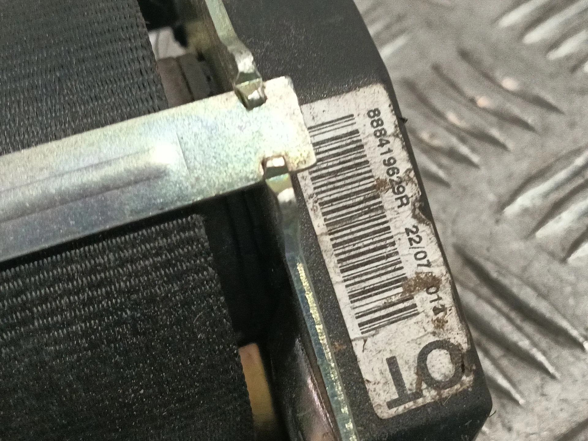 Cinturon Seguridad Trasero Izquierdo para Renault Clio Iv