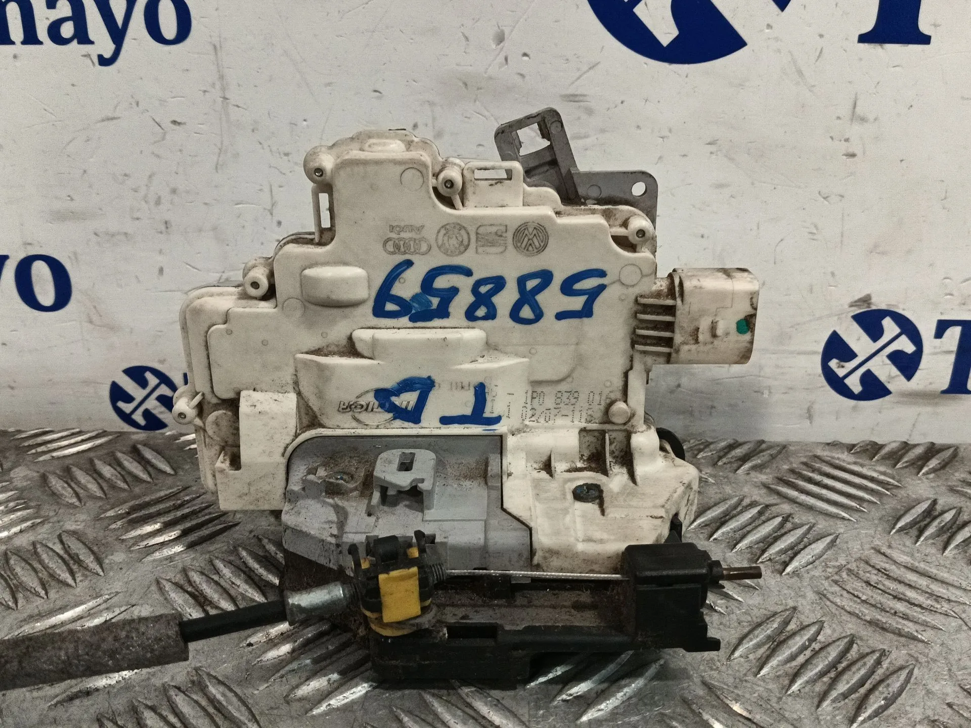 Cerradura Puerta Trasera Derecha para Seat Leon (1P1)