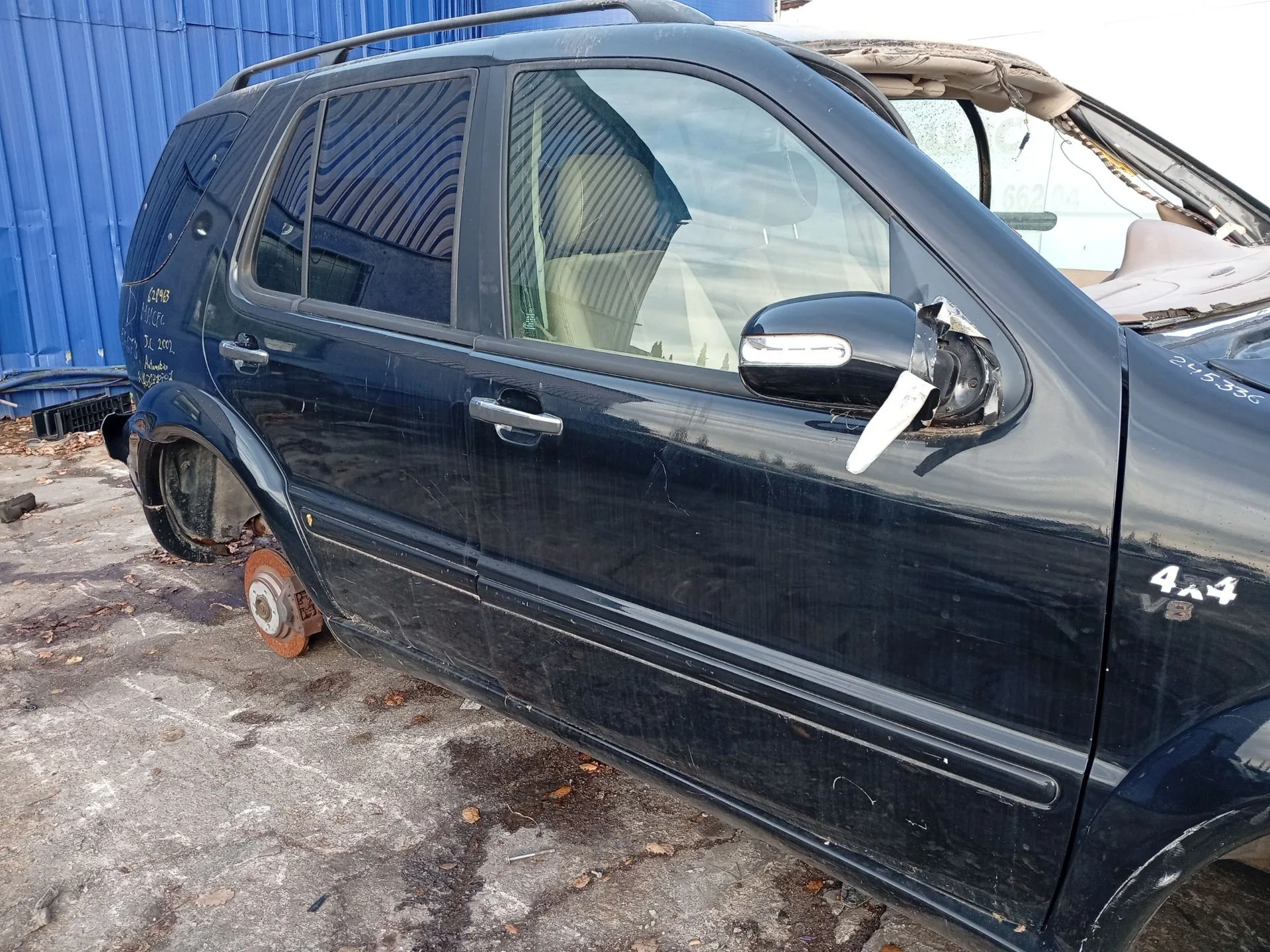 Puerta Delantera Derecha para Mercedes-Benz Clase M (W163)