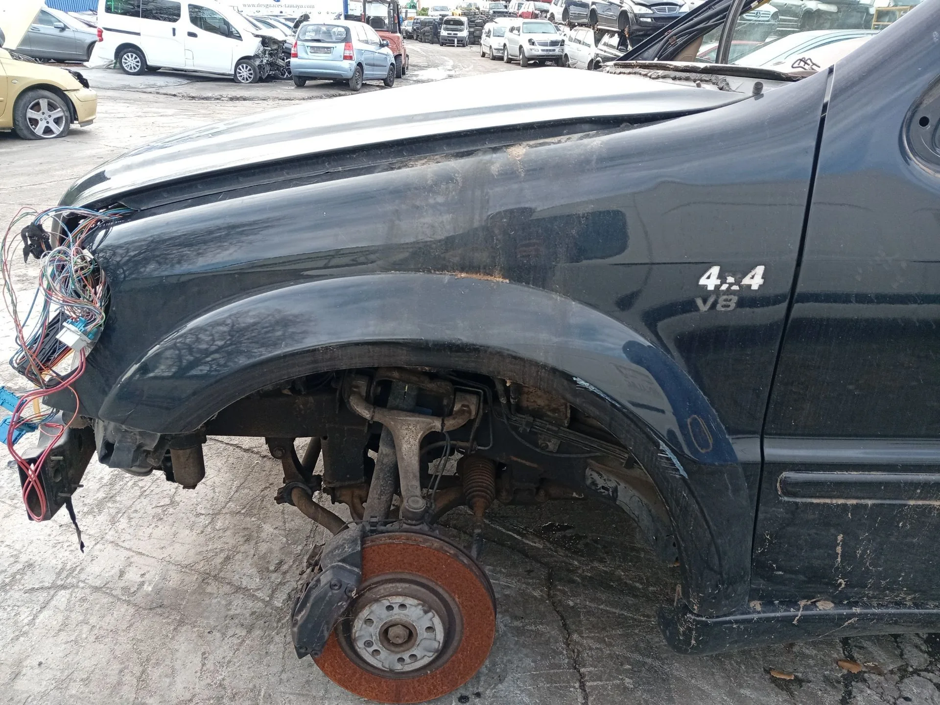 Aleta Delantera Izquierda para Mercedes-Benz Clase M (W163)