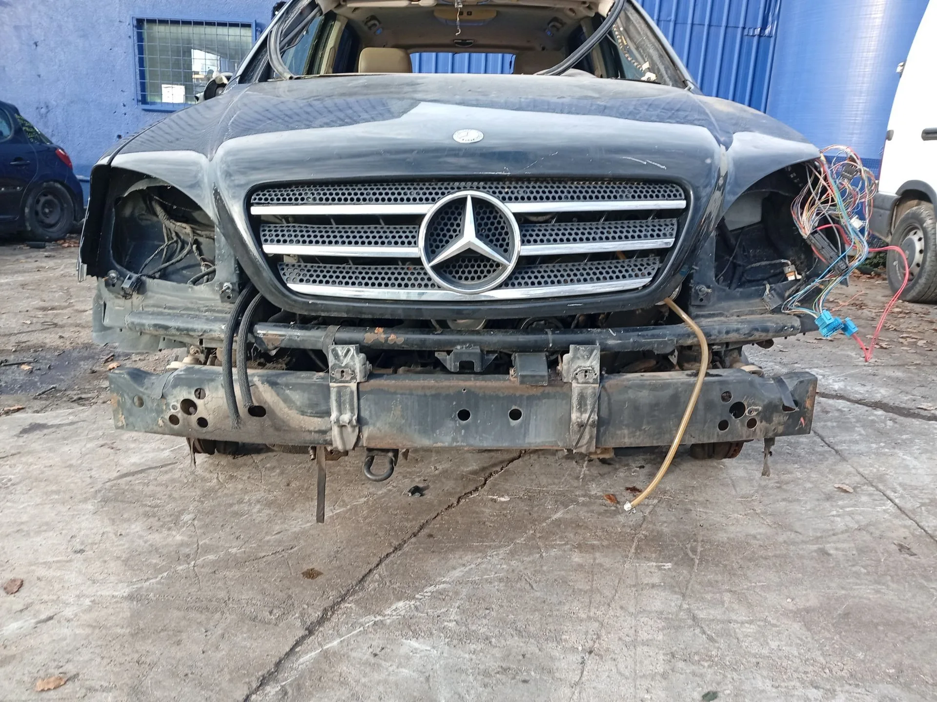 Refuerzo Paragolpes Delantero para Mercedes-Benz Clase M (W163)