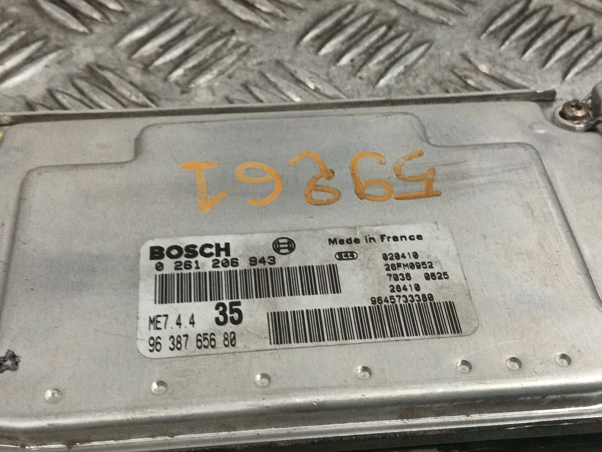Centralita Motor Uce para Peugeot 307 (3A/C)