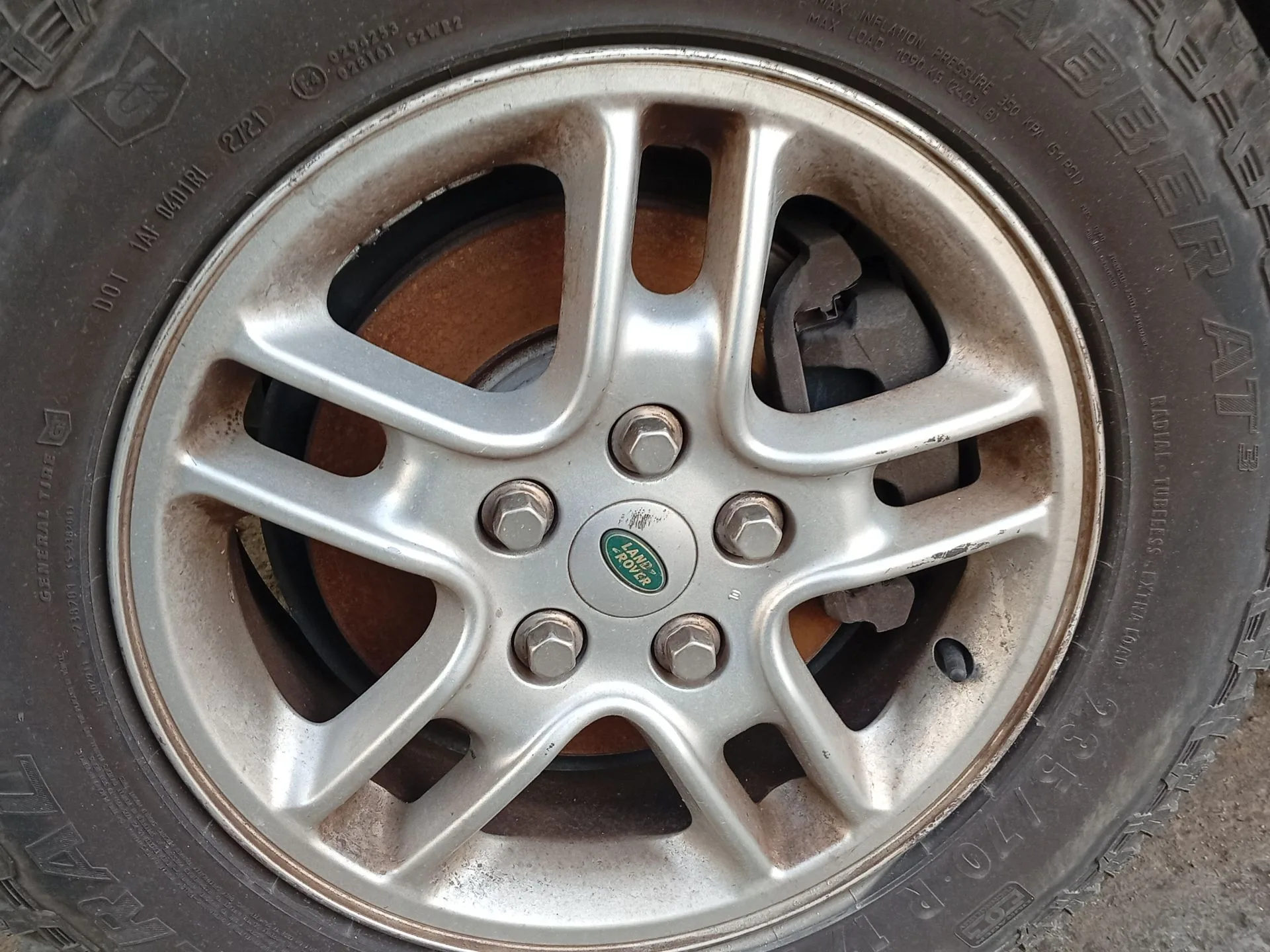 Pinza Freno Delantera Izquierda para Land Rover Discovery Iii (L319)