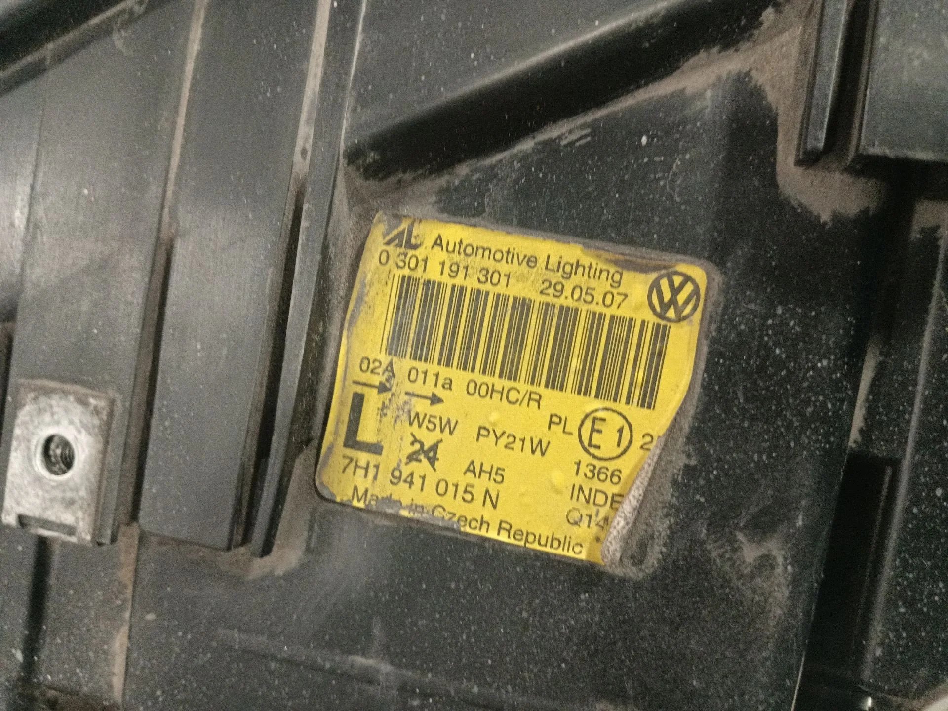 Faro Izquierdo para Volkswagen Transporter T5 Furgoneta (7Ha, 7Hh, 7Ea, 7Eh)