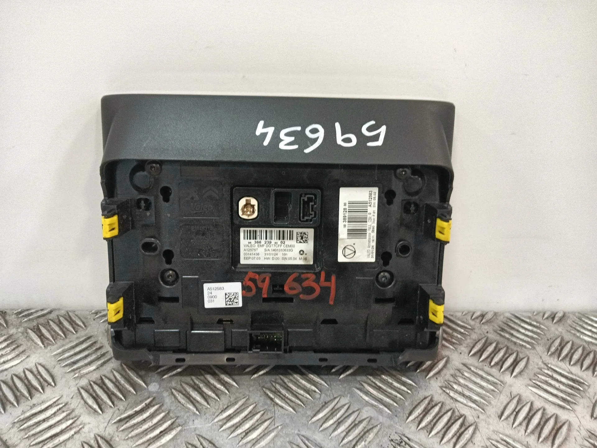Pantalla / Mando Multifuncion para Citroën C3 Aircross I (2R_, 2C_)