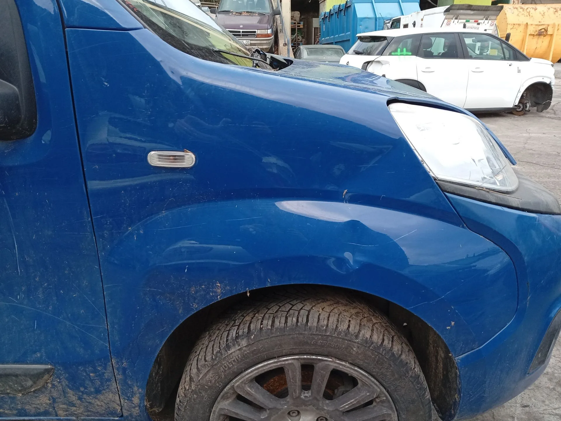 Aleta Delantera Derecha para Fiat Qubo (225_)