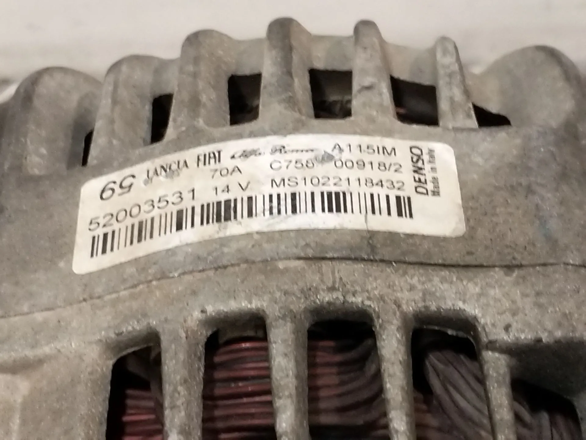 Alternador para Fiat Qubo (225_)