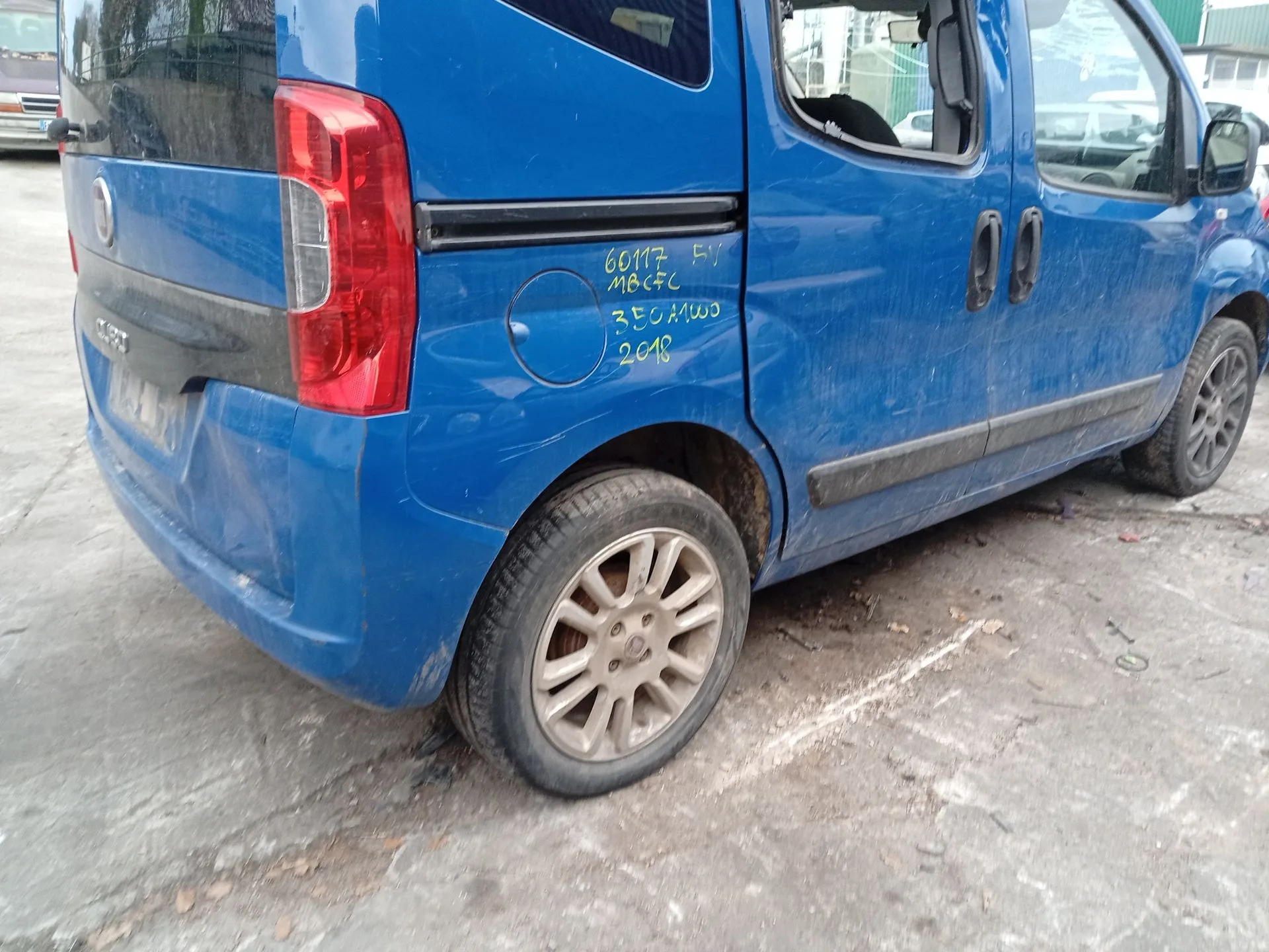 Amortiguador Trasero Derecho para Fiat Qubo (225_)