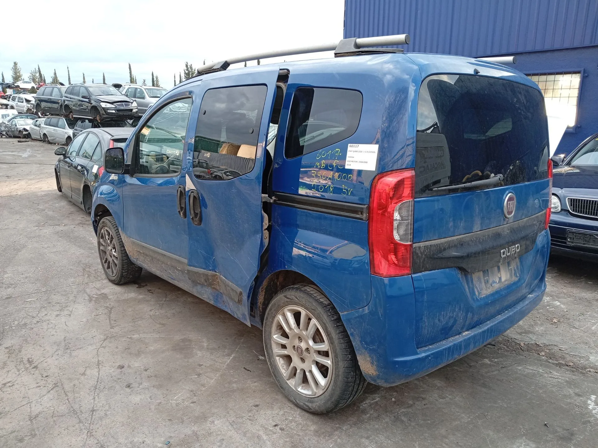 Barra Estabilizadora Trasera para Fiat Qubo (225_)