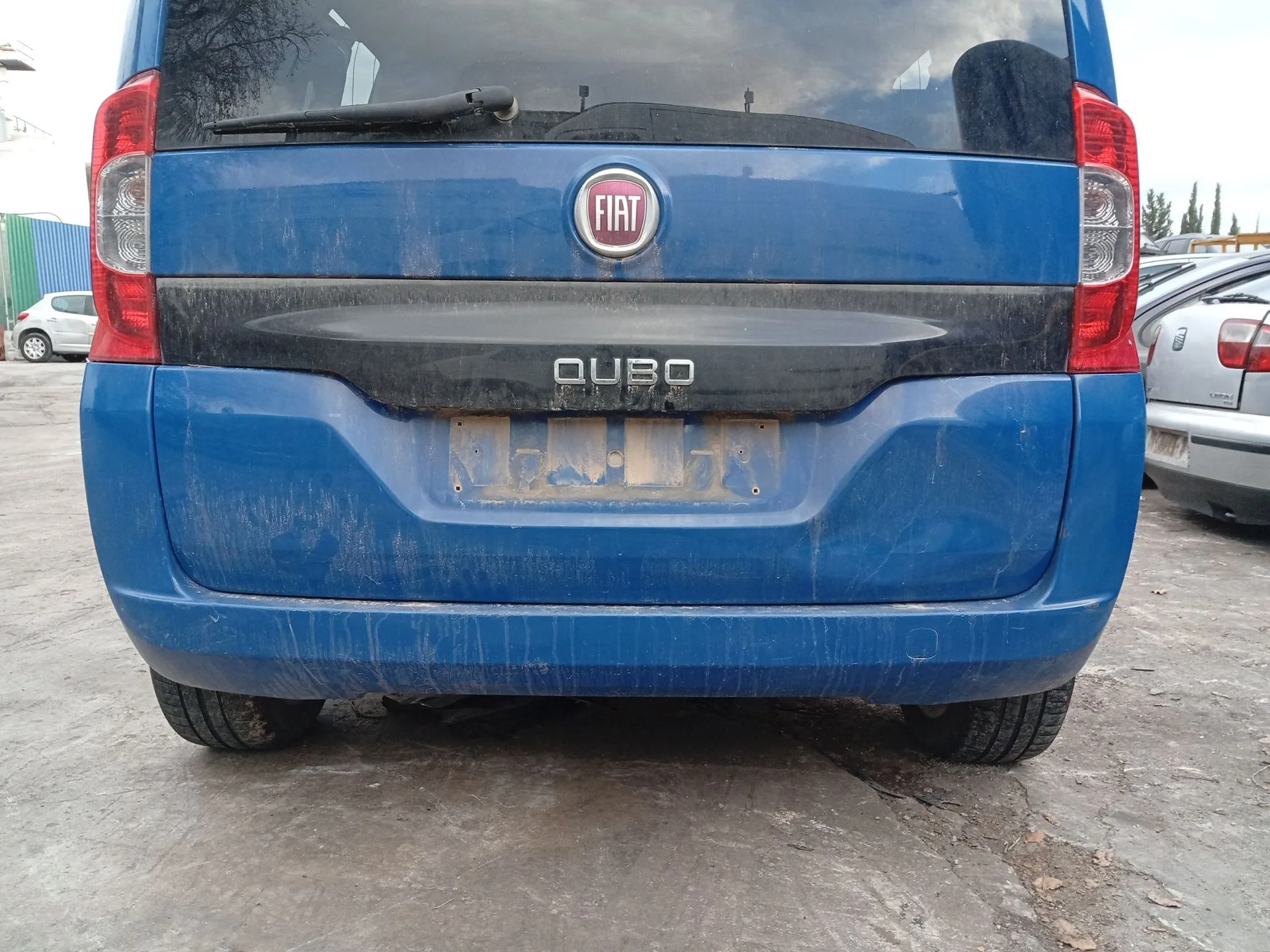 Refuerzo Paragolpes Trasero para Fiat Qubo (225_)