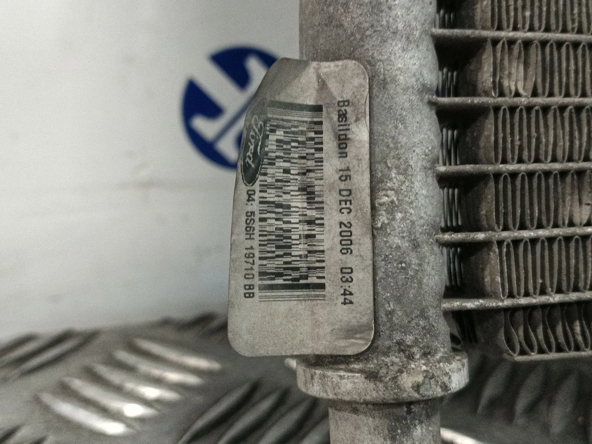 Condensador / Radiador Aire Acondicionado para Ford Fiesta V (Jh_, Jd_)