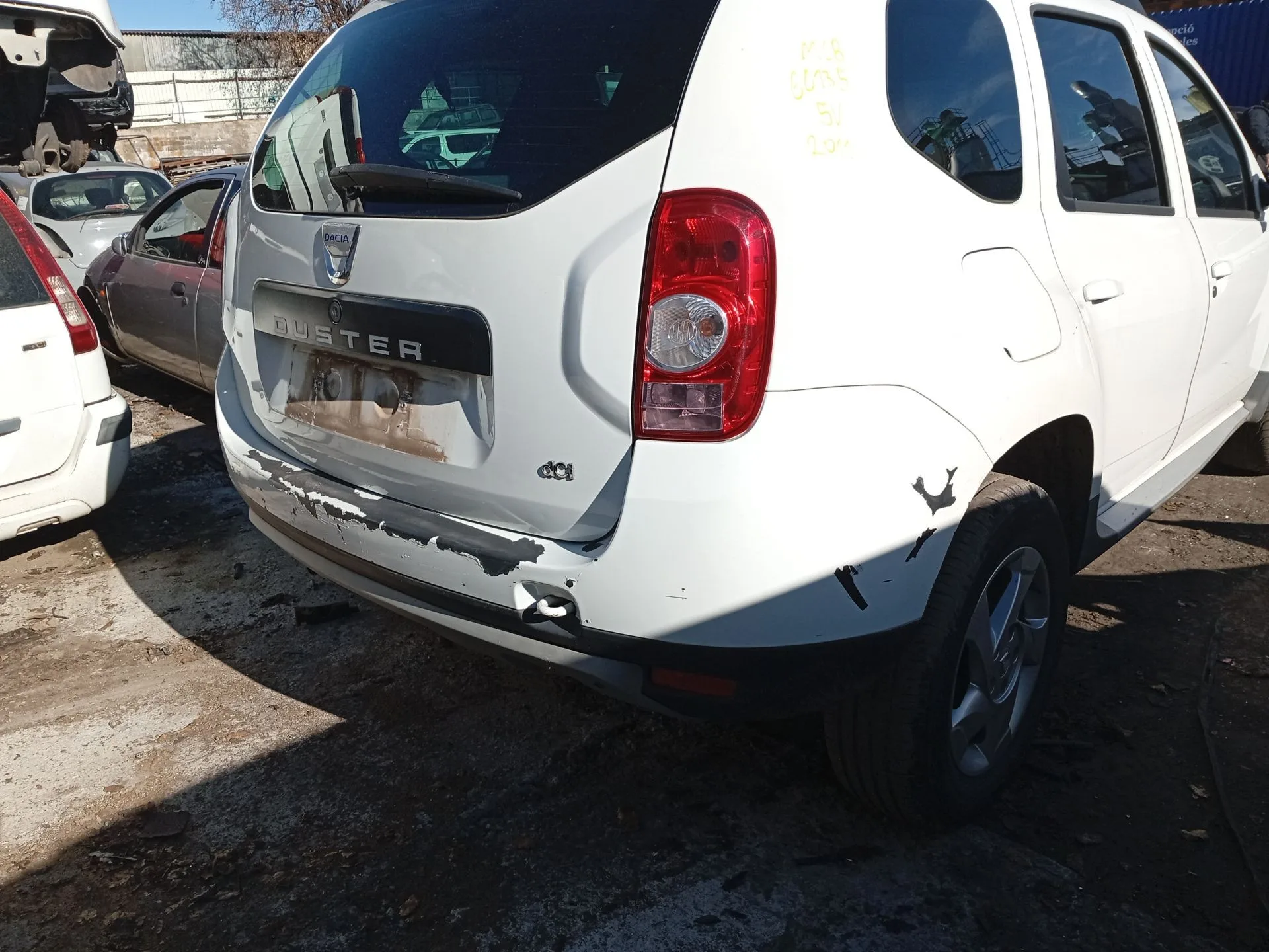 Paragolpes Trasero para Dacia Duster (Hs_)