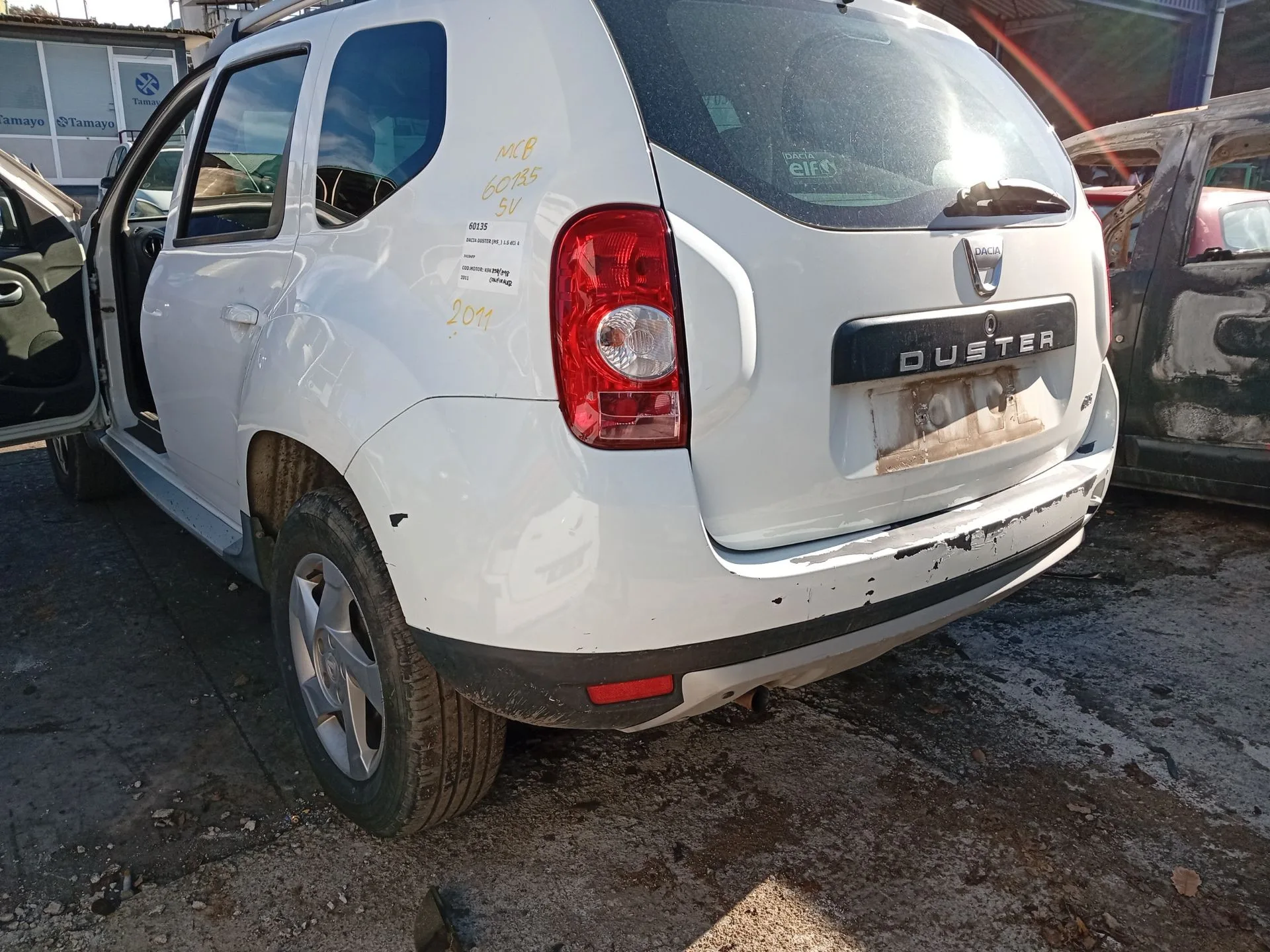 Paragolpes Trasero para Dacia Duster (Hs_)