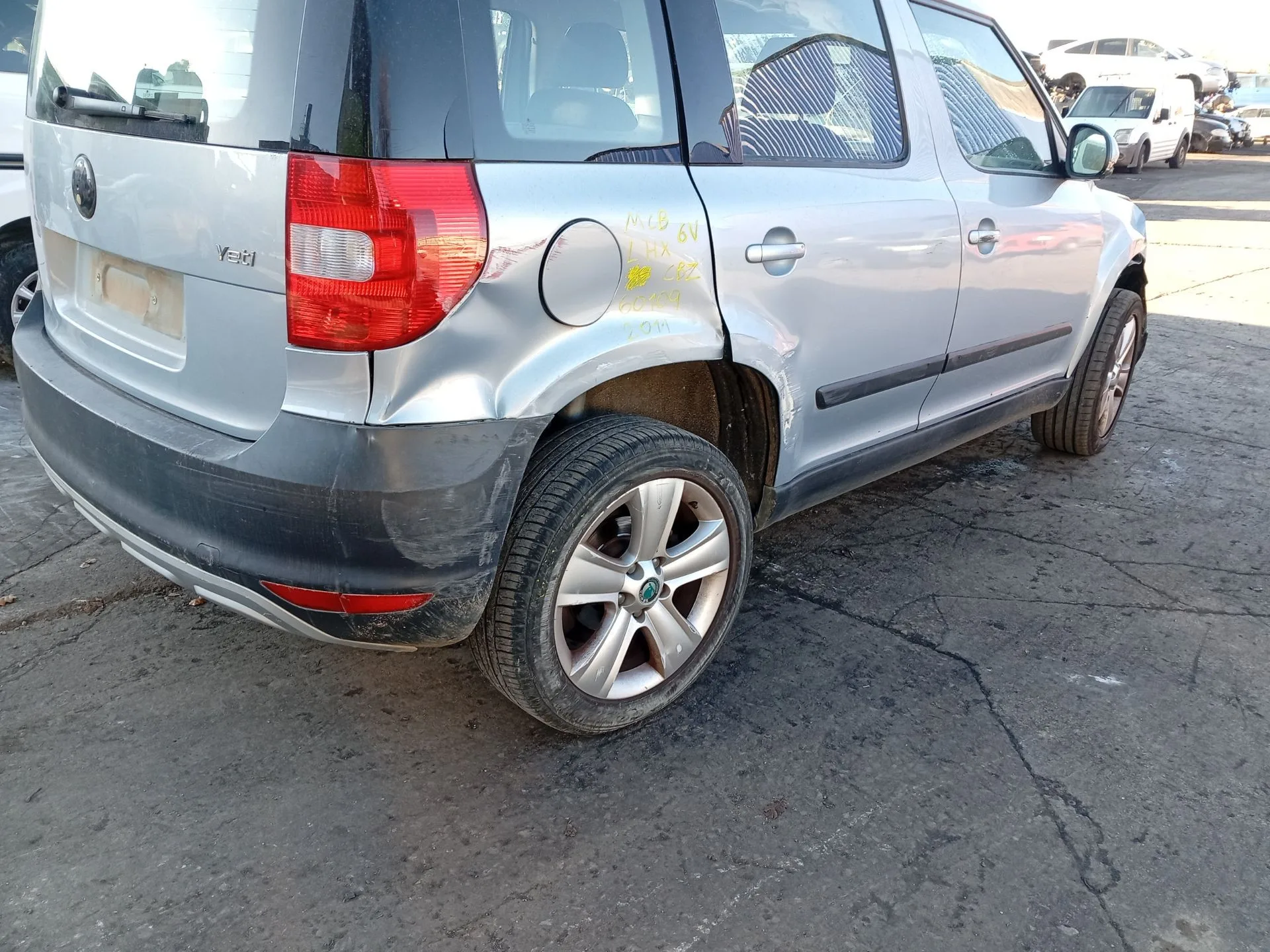 Amortiguador Trasero Derecho para Skoda Yeti (5L)
