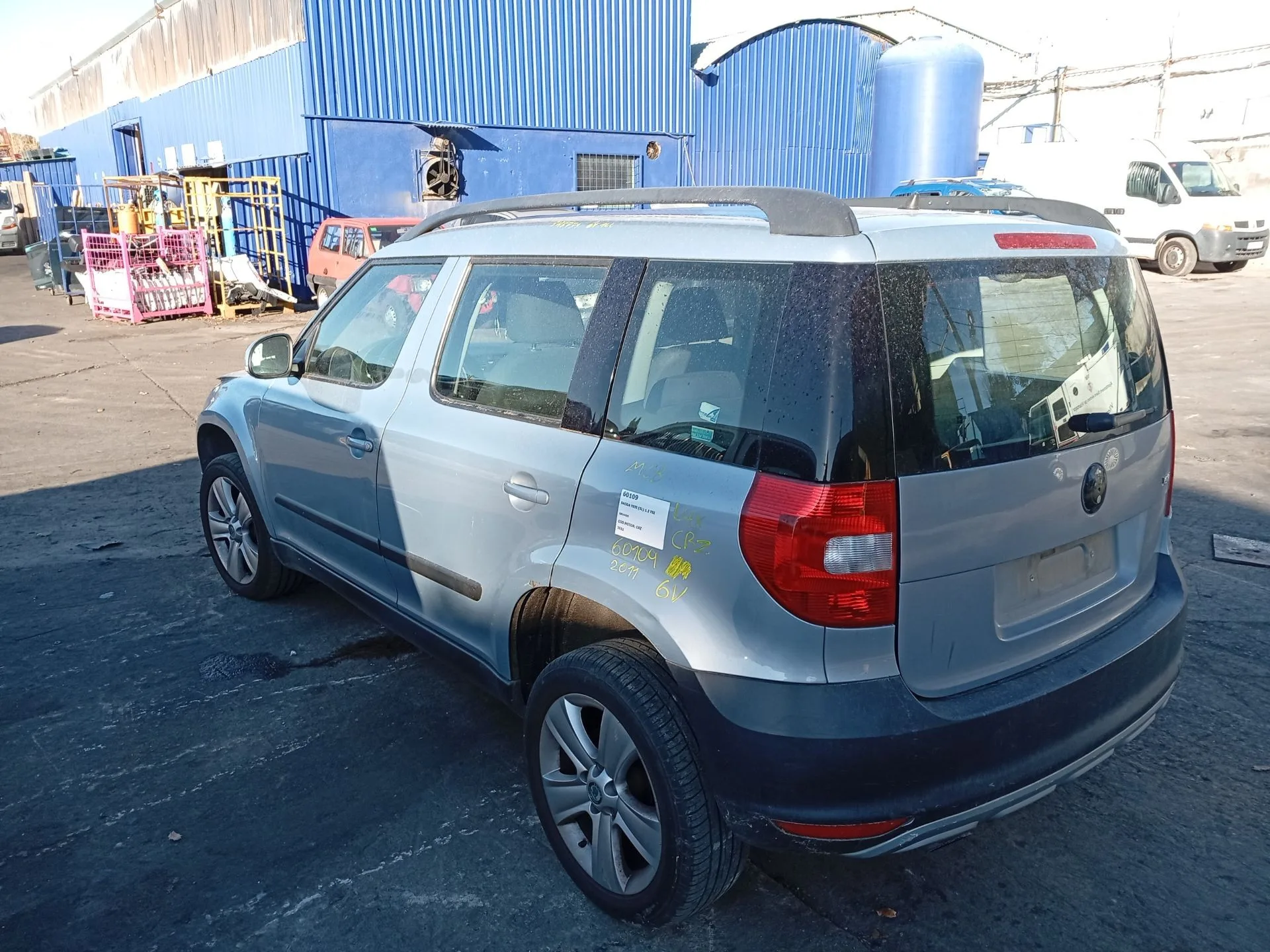 Barra Estabilizadora Trasera para Skoda Yeti (5L)