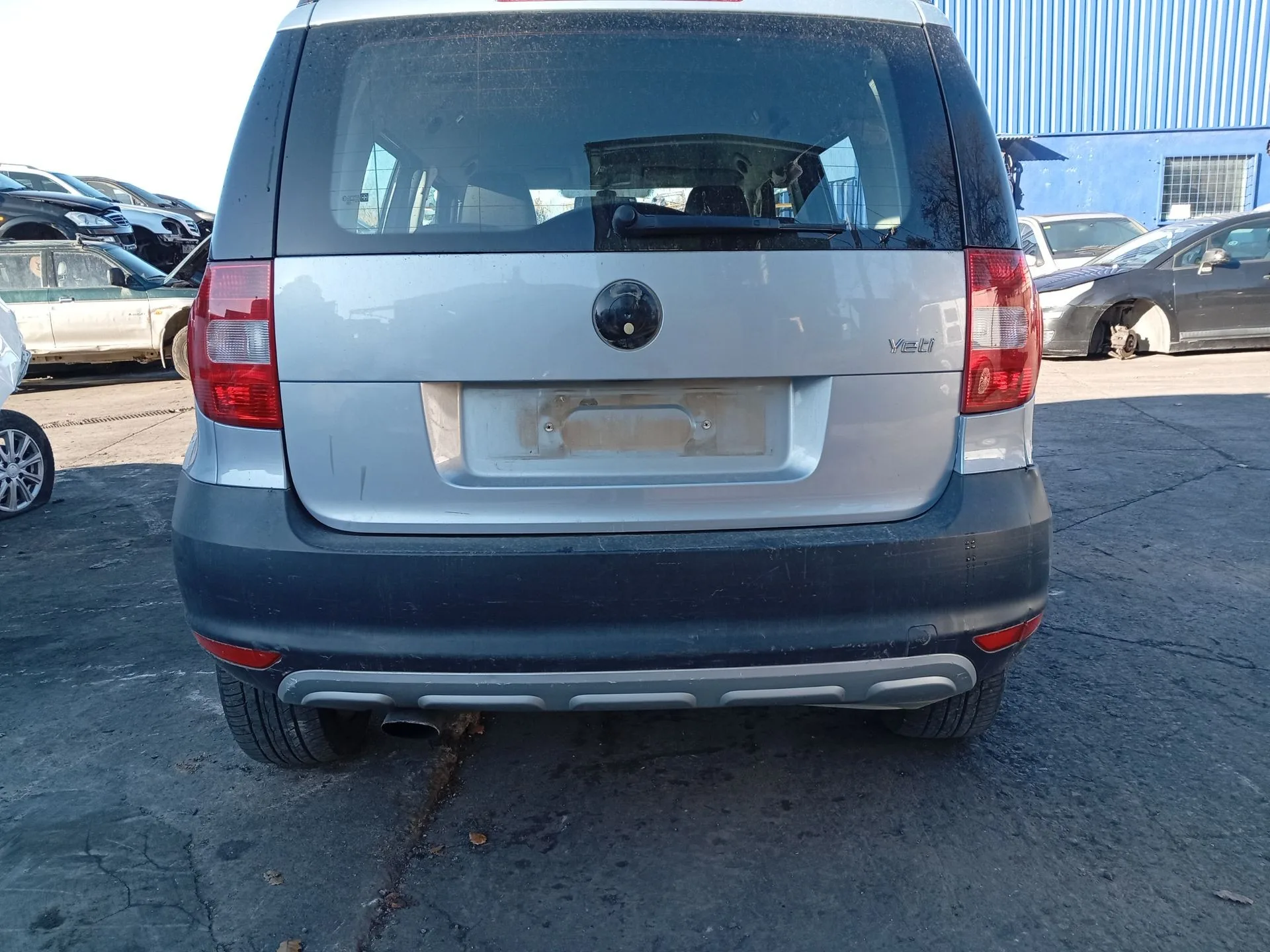 Paragolpes Trasero para Skoda Yeti (5L)