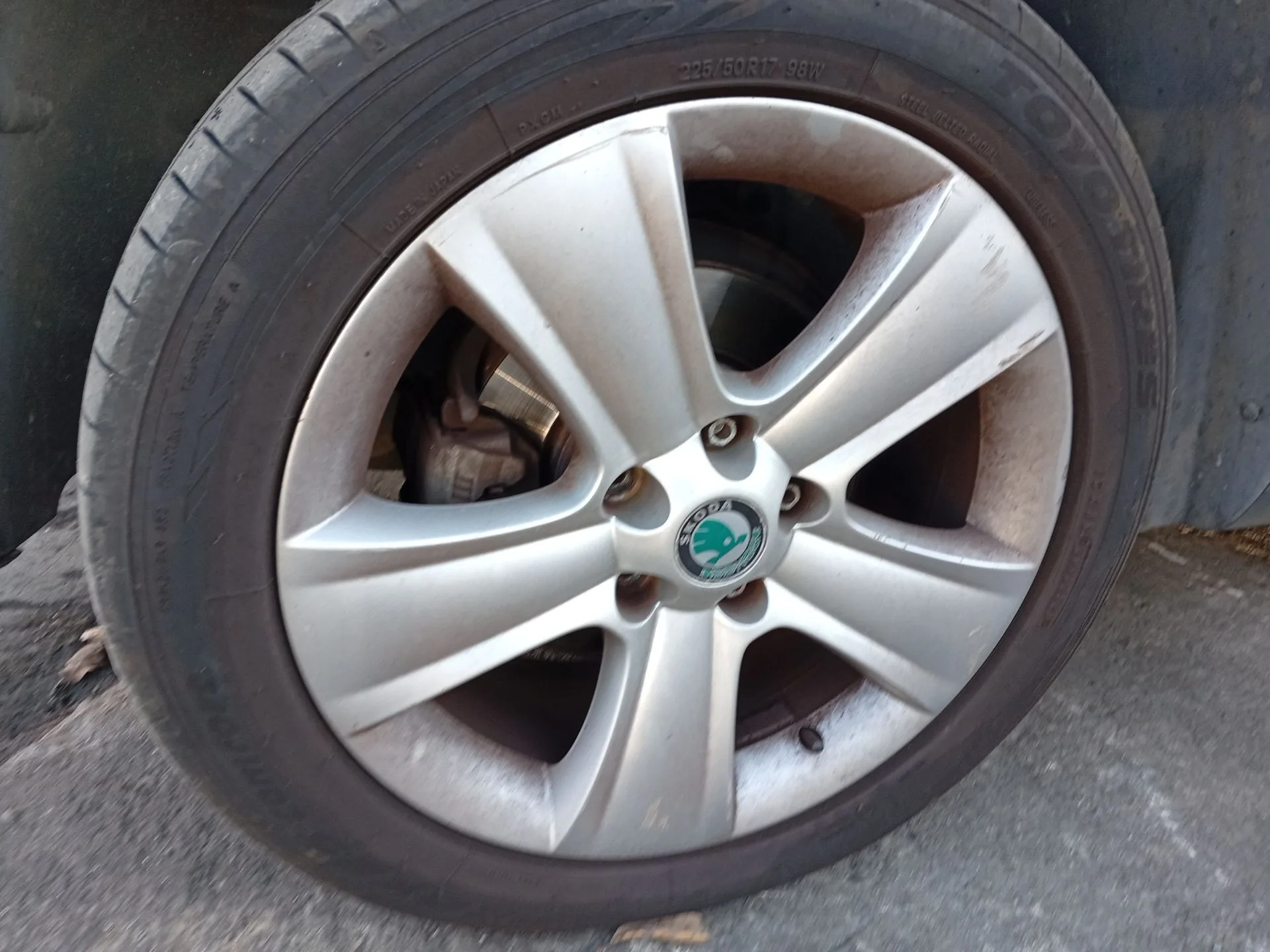 Pinza Freno Delantera Izquierda para Skoda Yeti (5L)