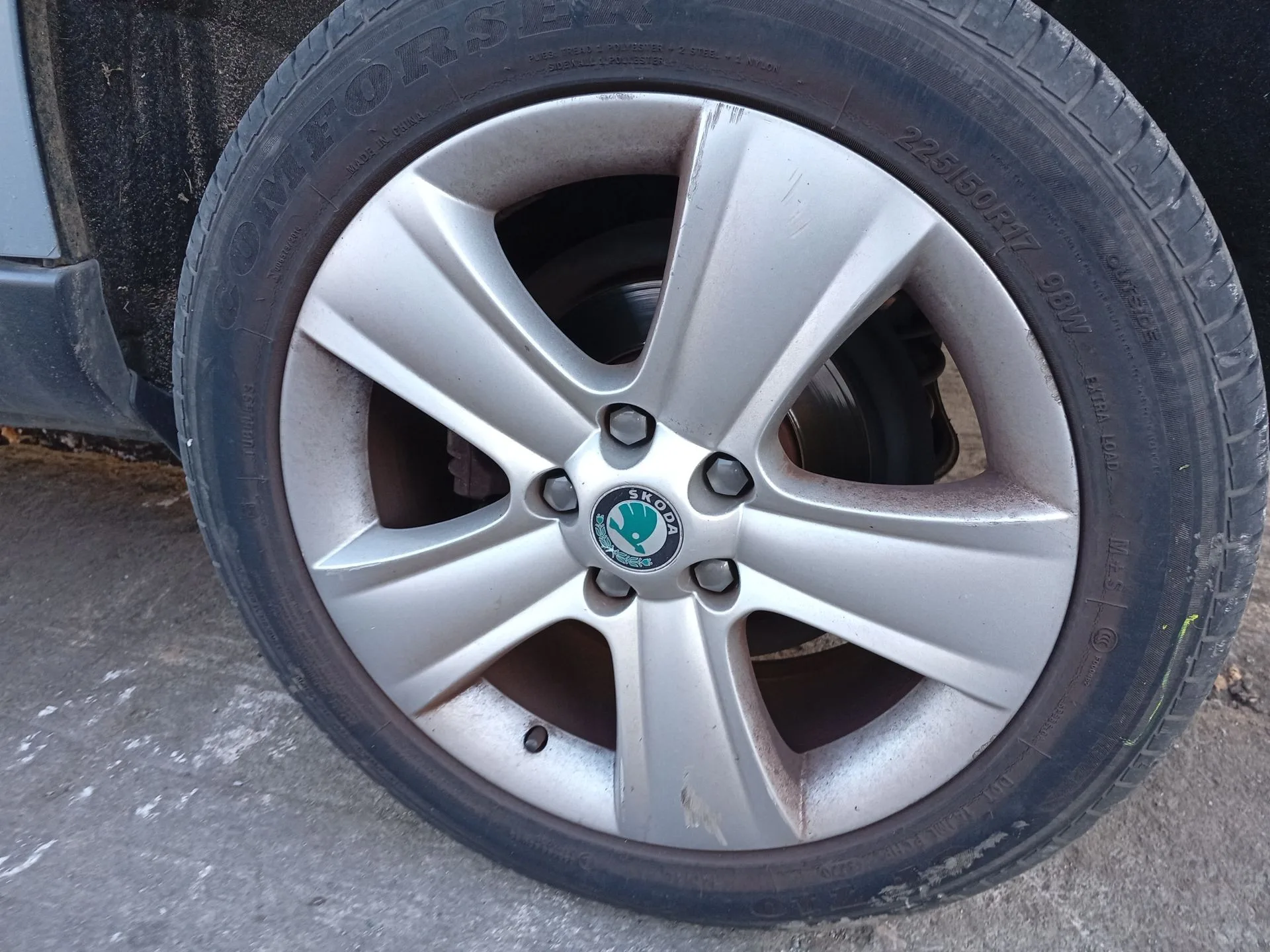 Pinza Freno Trasera Izquierda para Skoda Yeti (5L)