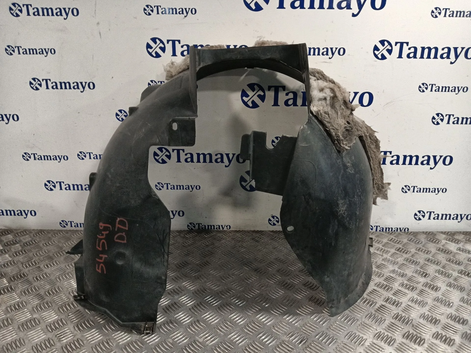 Plastico Paso Rueda Delantero Derecho para Peugeot 3008