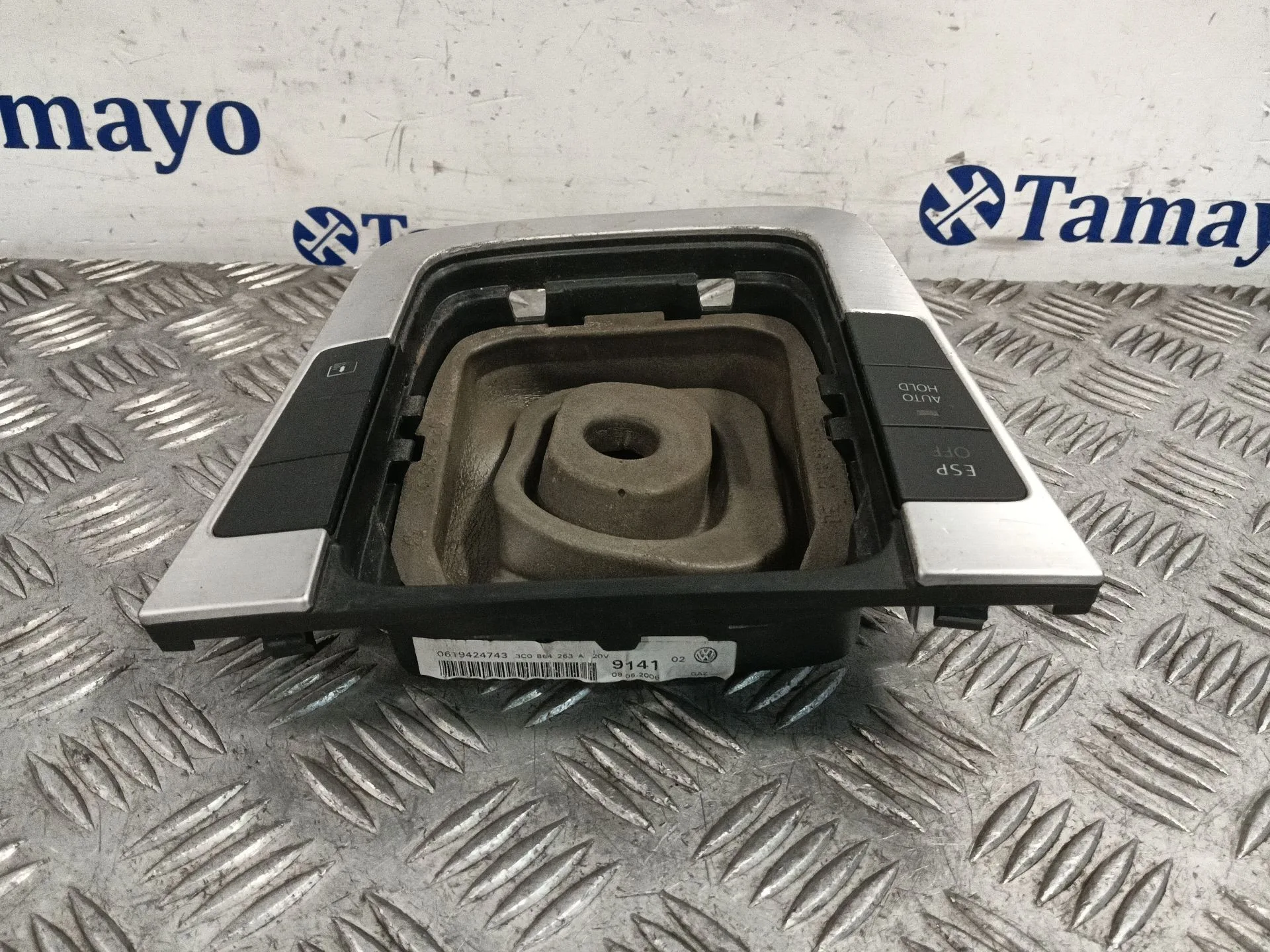 Guarnecidos Palanca Cambio para Volkswagen Passat Berlina (3C2)