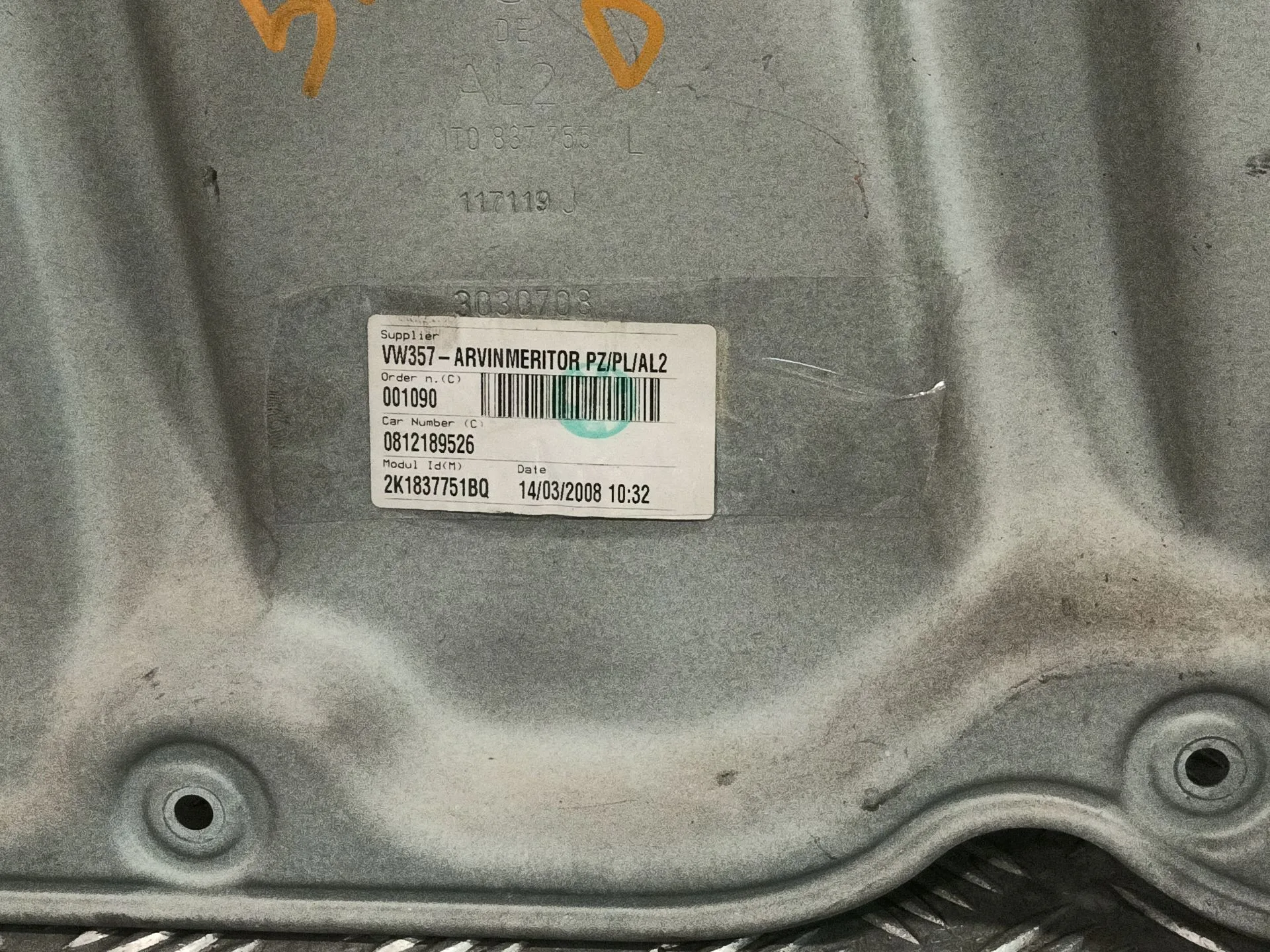 Elevalunas Delantero Izquierdo para Volkswagen Caddy Iii Monospace (2Kb, 2Kj, 2Cb, 2Cj)