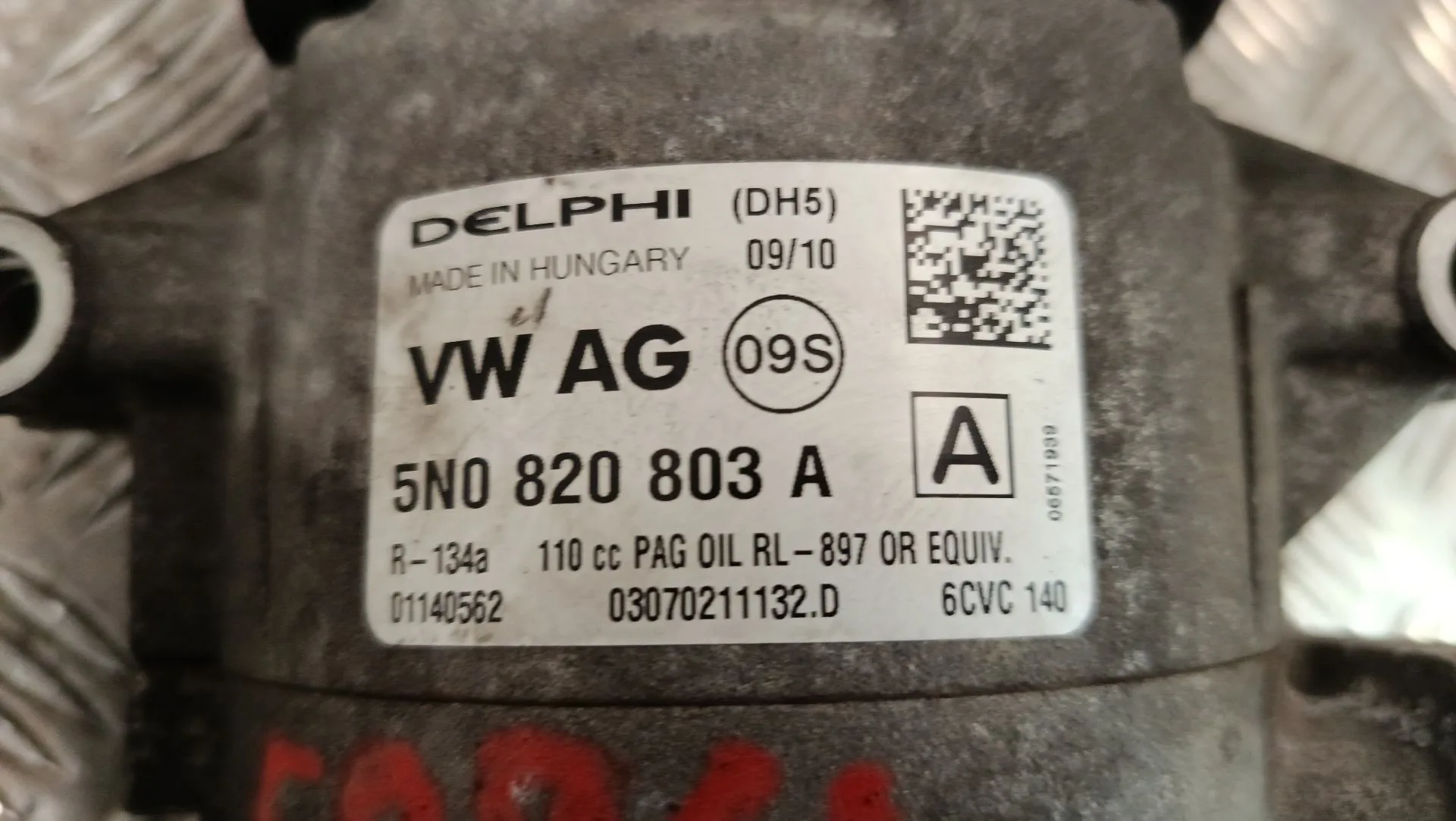 Compresor Aire Acondicionado para Seat Ibiza Iv Sc (6J1, 6P5)