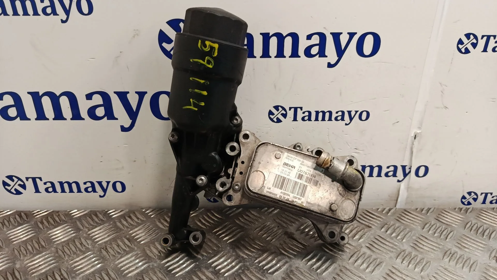 Enfriador Aceite Motor para Mercedes-Benz Sprinter 5-T Caja/Chasis (B906)