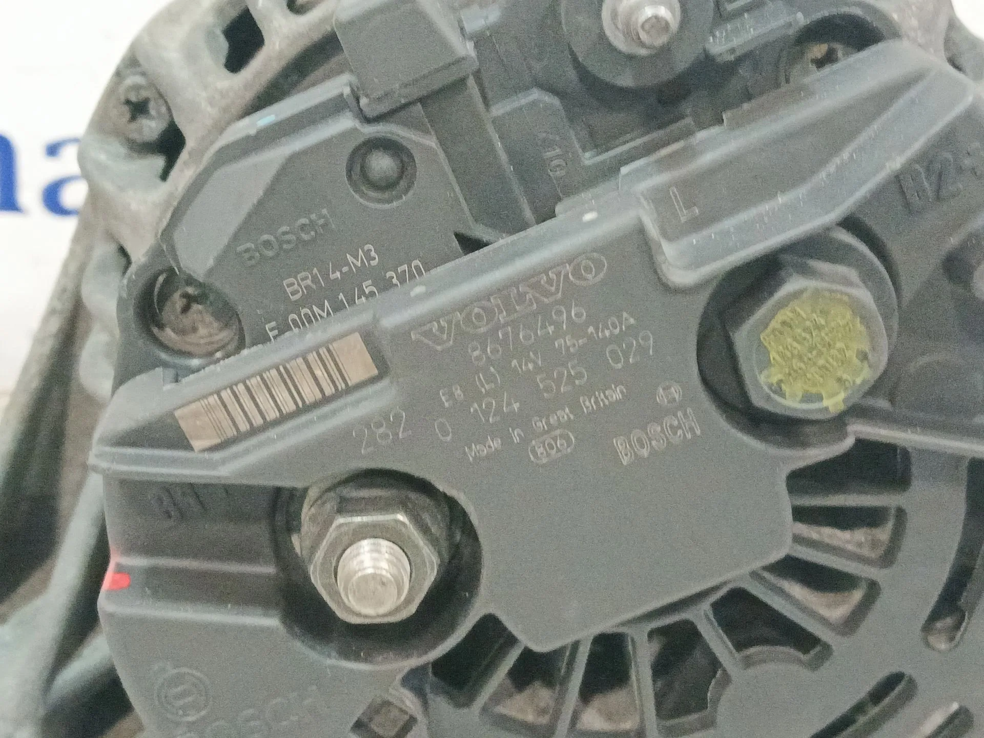 Alternador para Volvo S60 Berlina