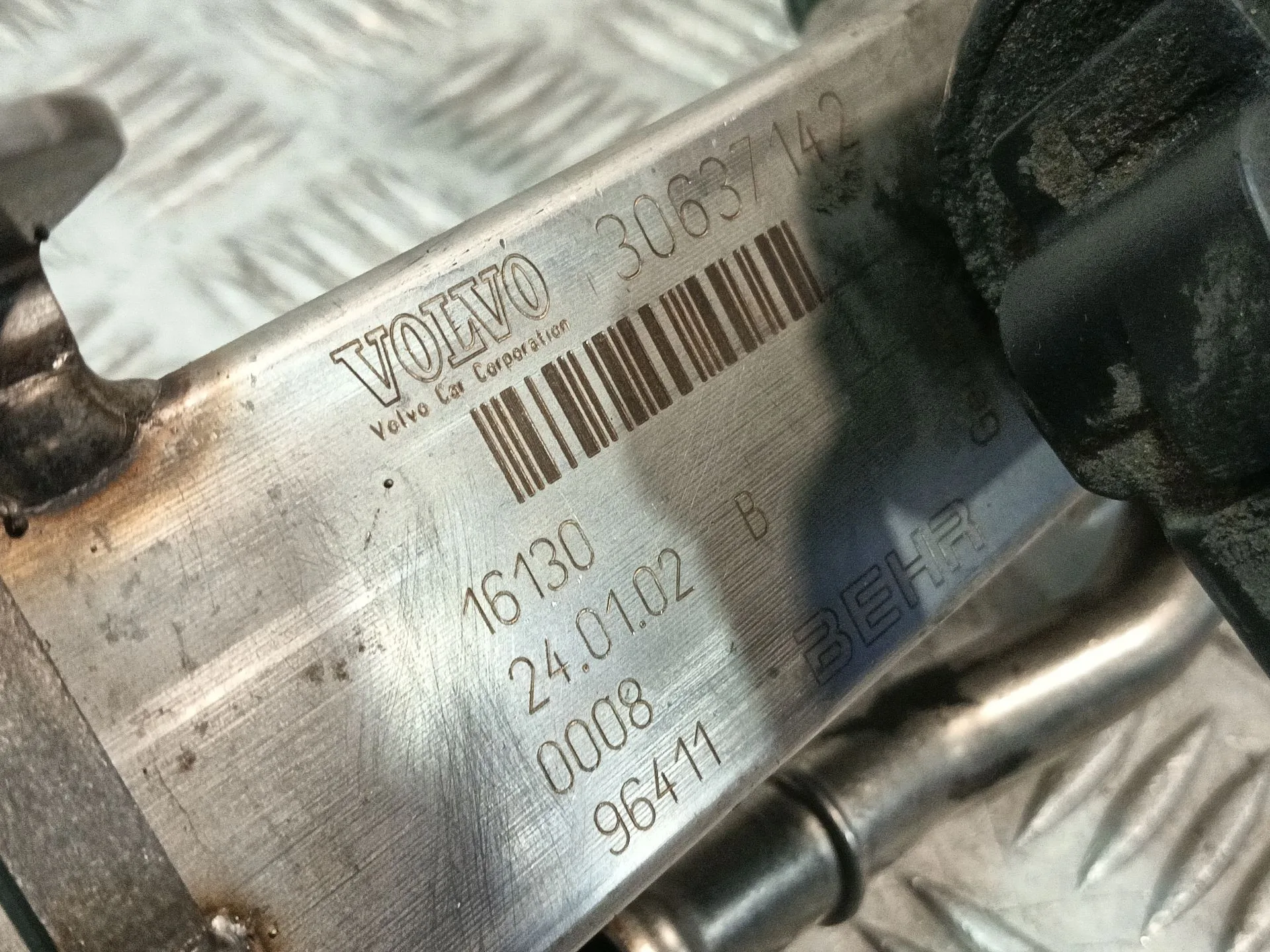Enfriador Egr para Volvo S60 Berlina