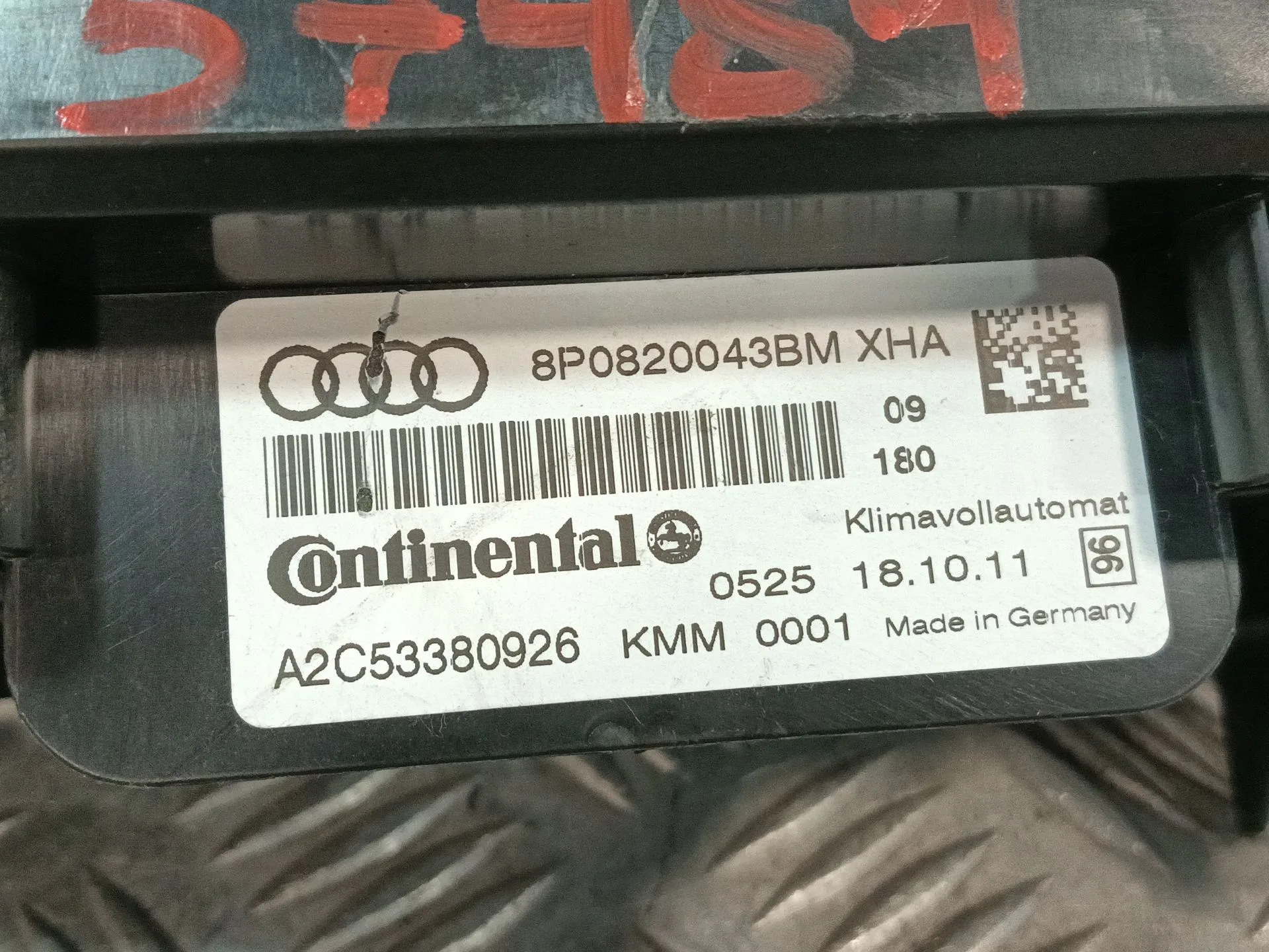 Mando Climatizador para Audi A3 Sportback (8P)