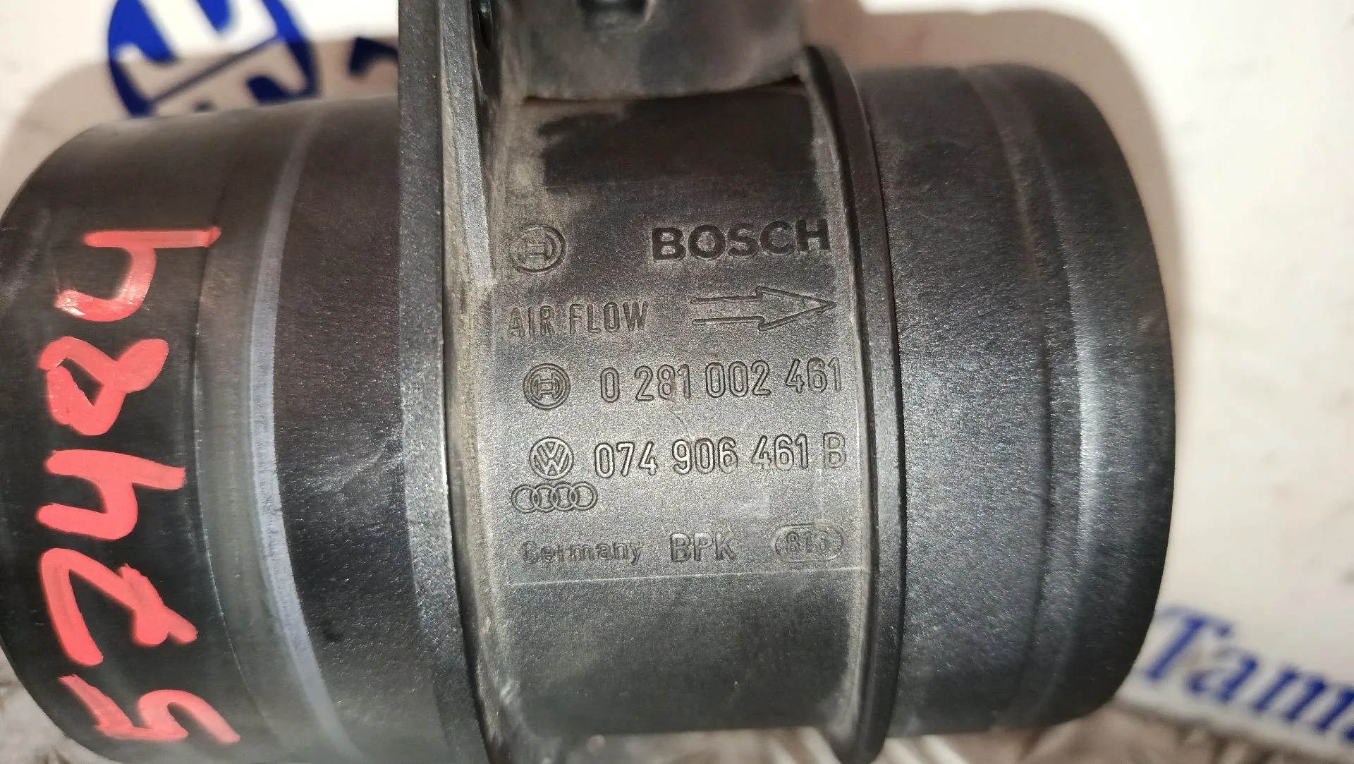 Caudalimetro para Audi A3 Sportback (8P)