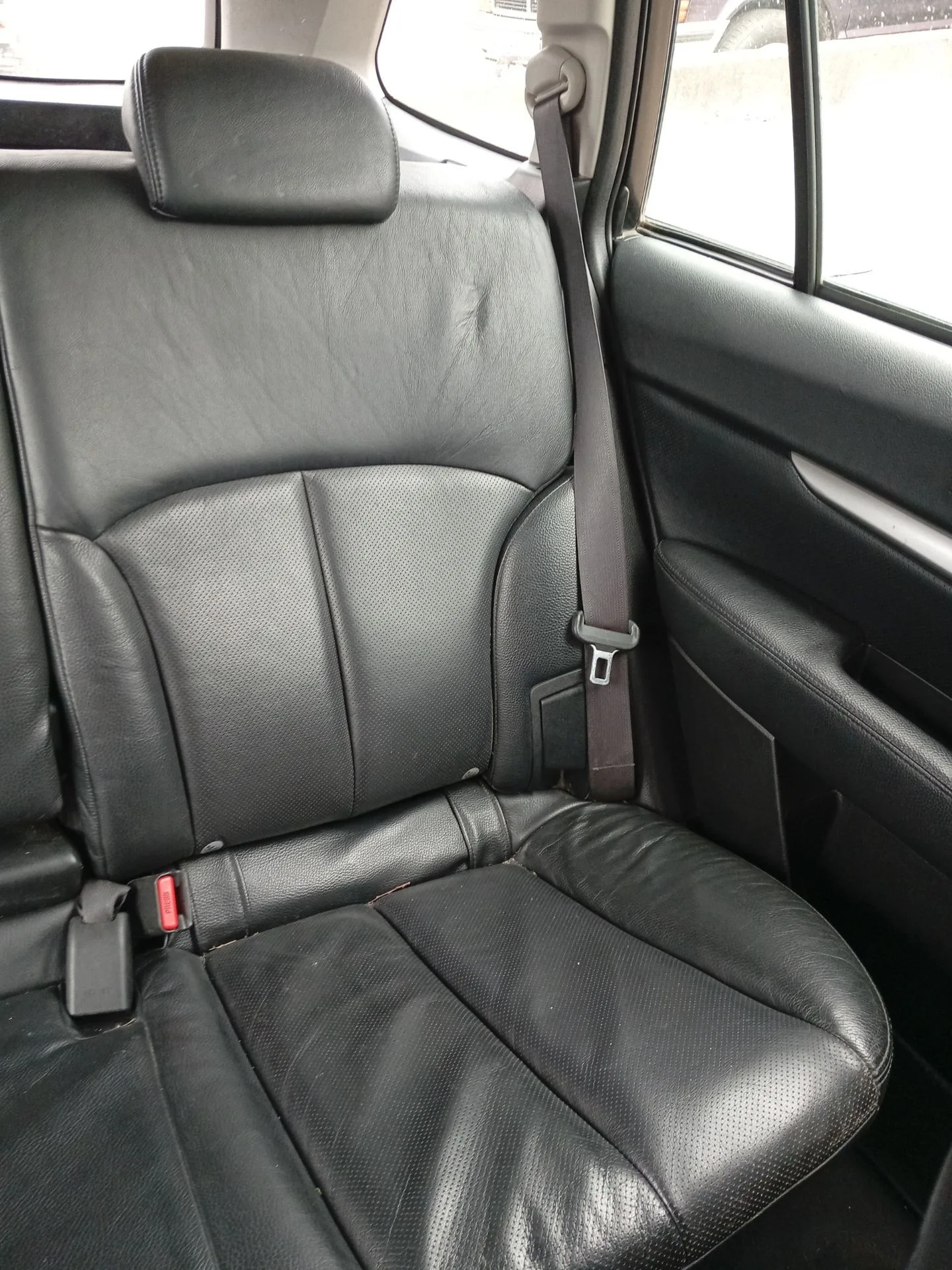 Cinturon Seguridad Trasero Izquierdo para Subaru Legacy V (Bm)