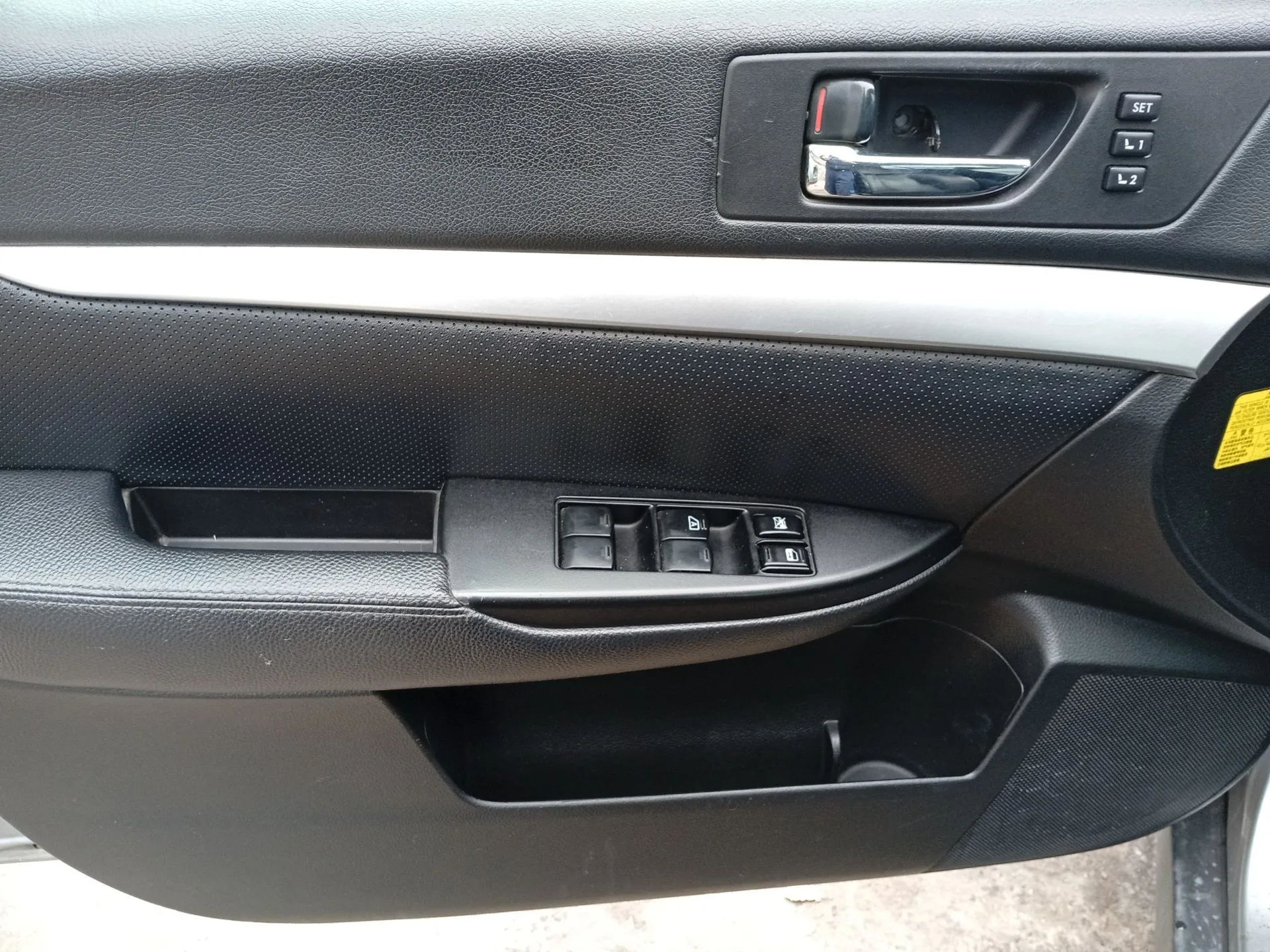 Mando Elevalunas Delantero Izquierdo para Subaru Legacy V (Bm)