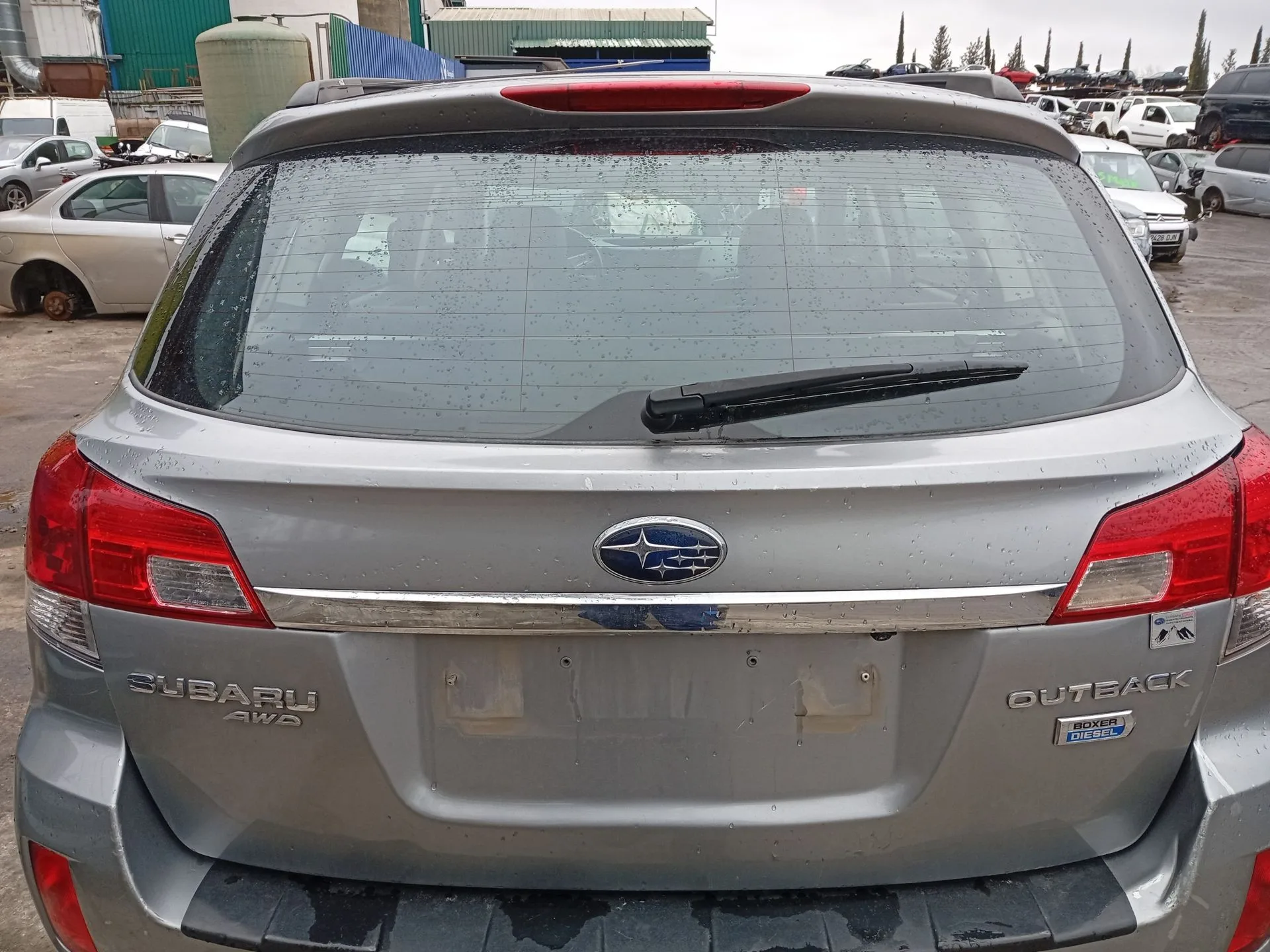 Motor Limpia Trasero para Subaru Legacy V (Bm)