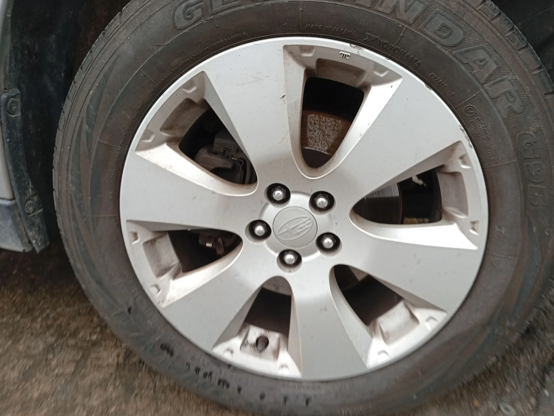 Pinza Freno Delantera Derecha para Subaru Legacy V (Bm)
