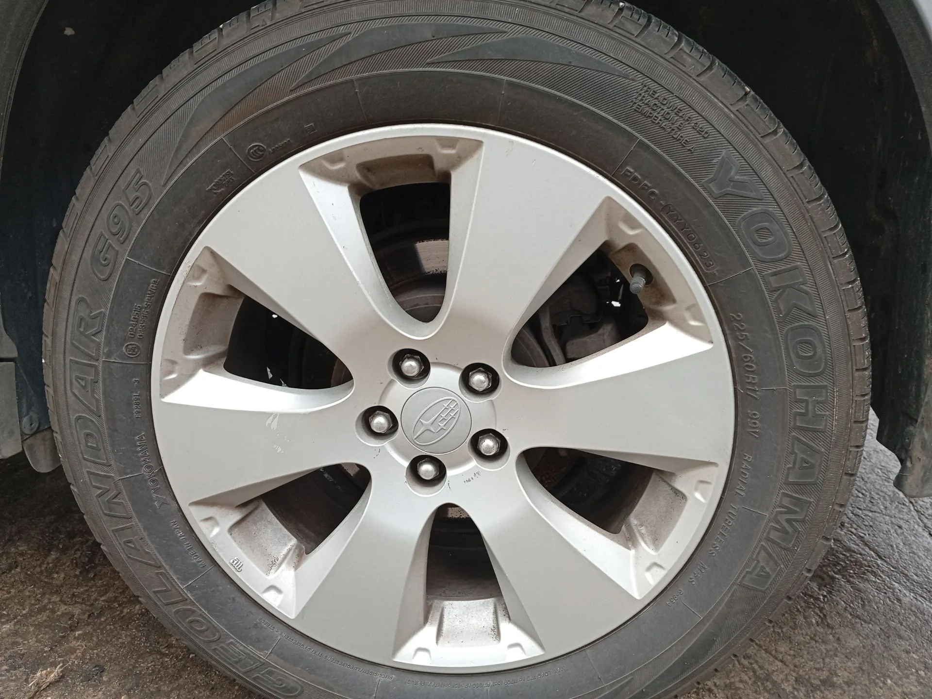 Pinza Freno Trasera Izquierda para Subaru Legacy V (Bm)
