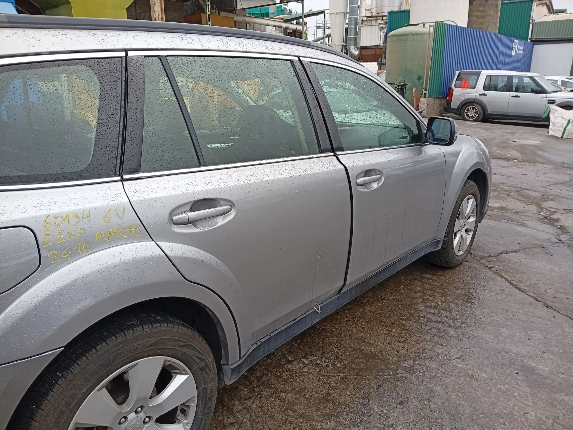 Puerta Trasera Derecha para Subaru Legacy V (Bm)