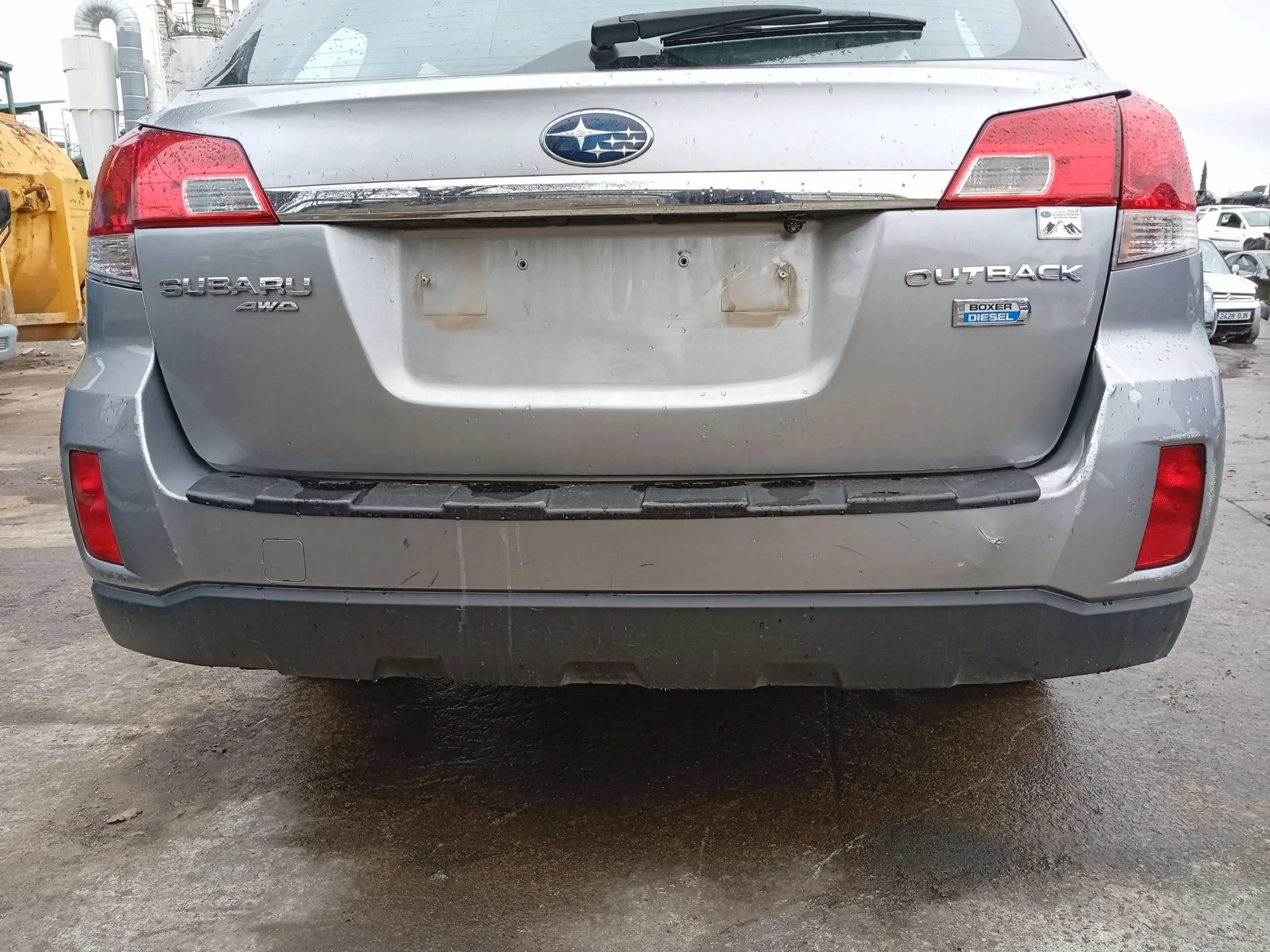 Refuerzo Paragolpes Trasero para Subaru Legacy V (Bm)