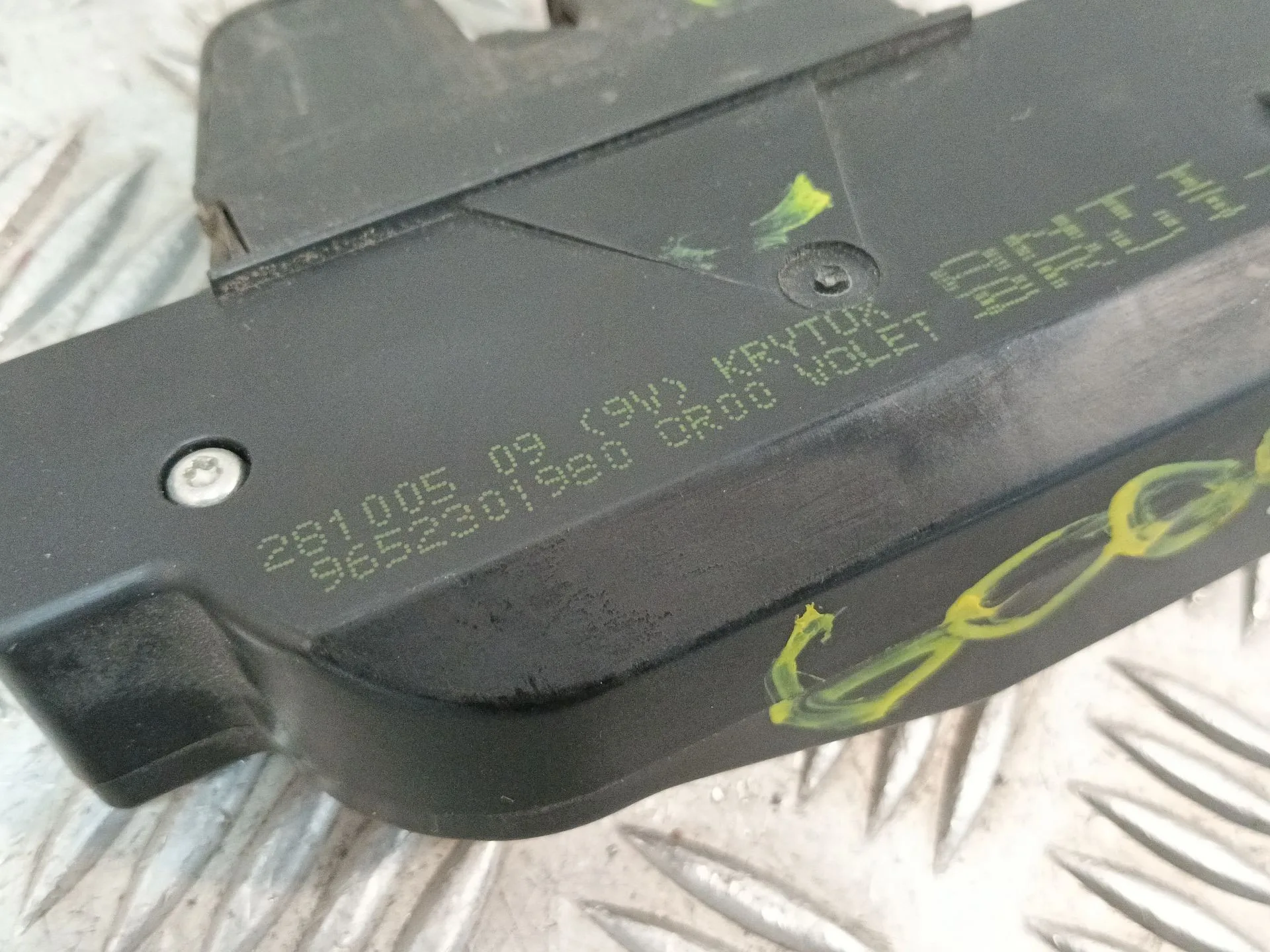 Cerradura Maletero / Porton para Citroën Xsara Picasso (N68)