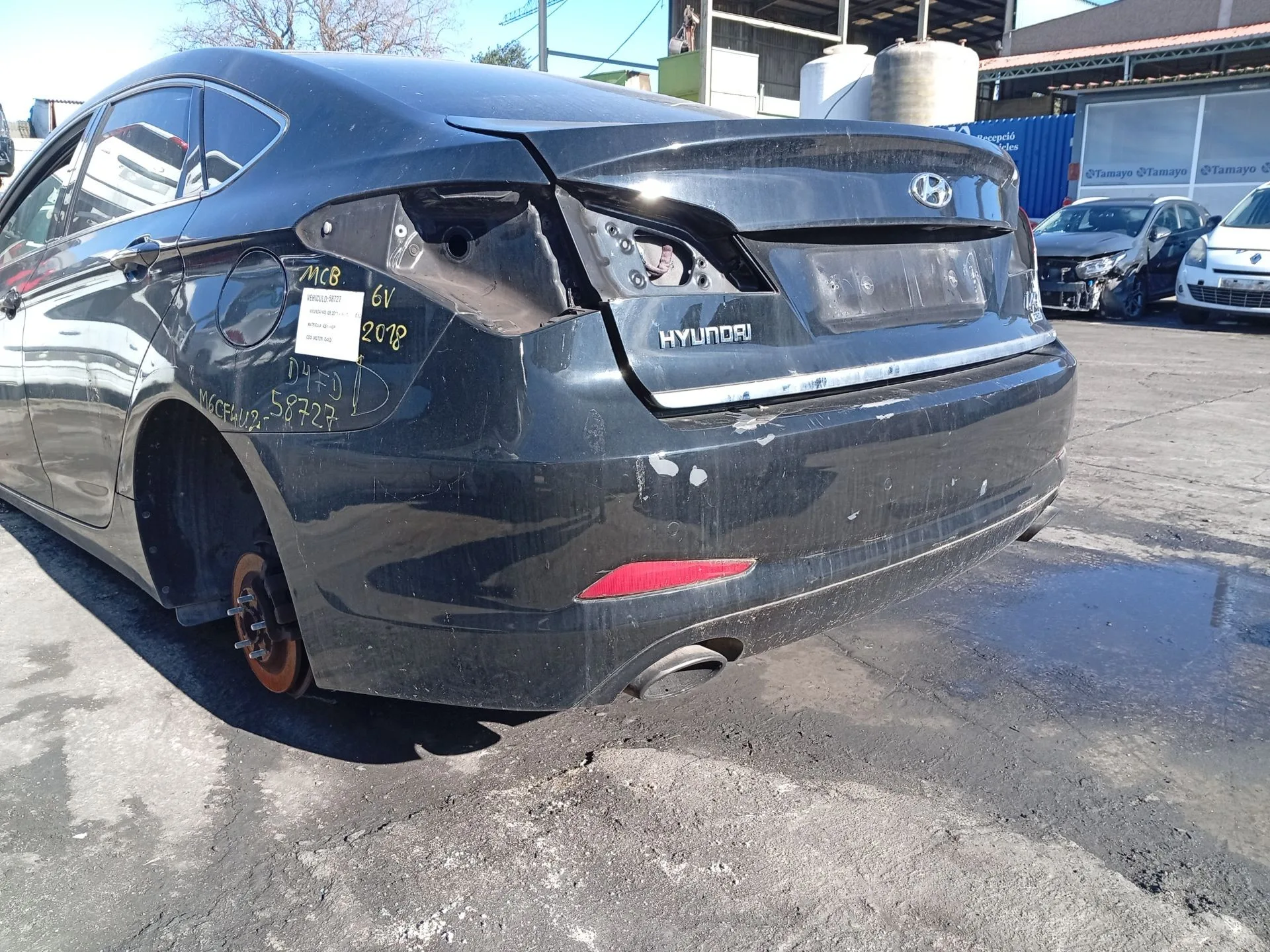 Paragolpes Trasero para Hyundai I40