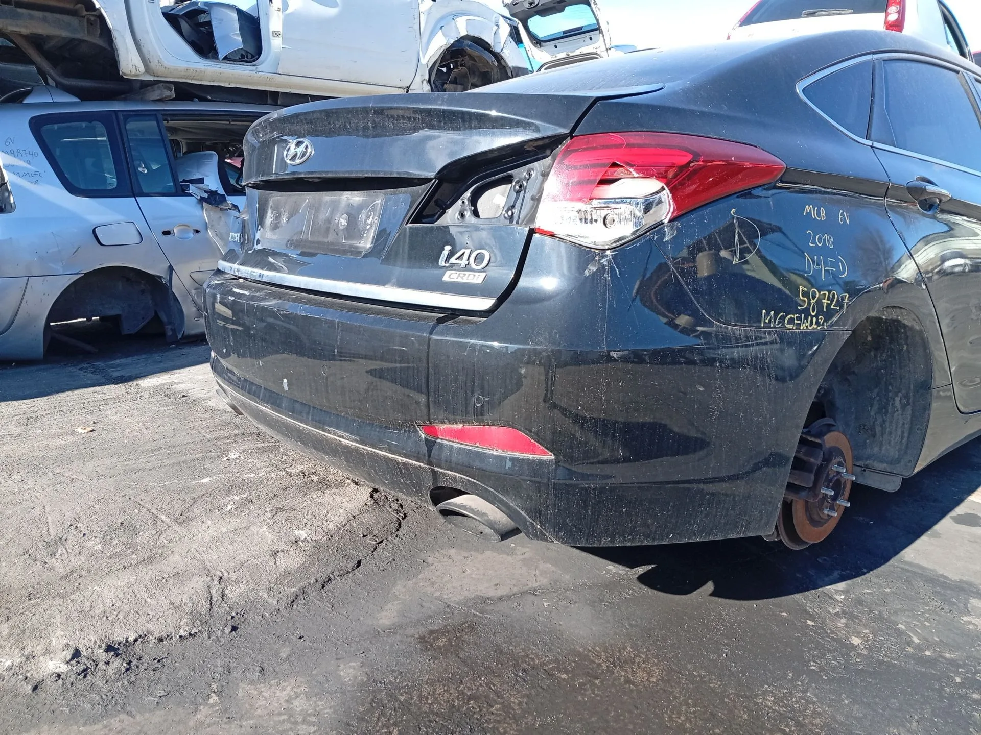 Paragolpes Trasero para Hyundai I40