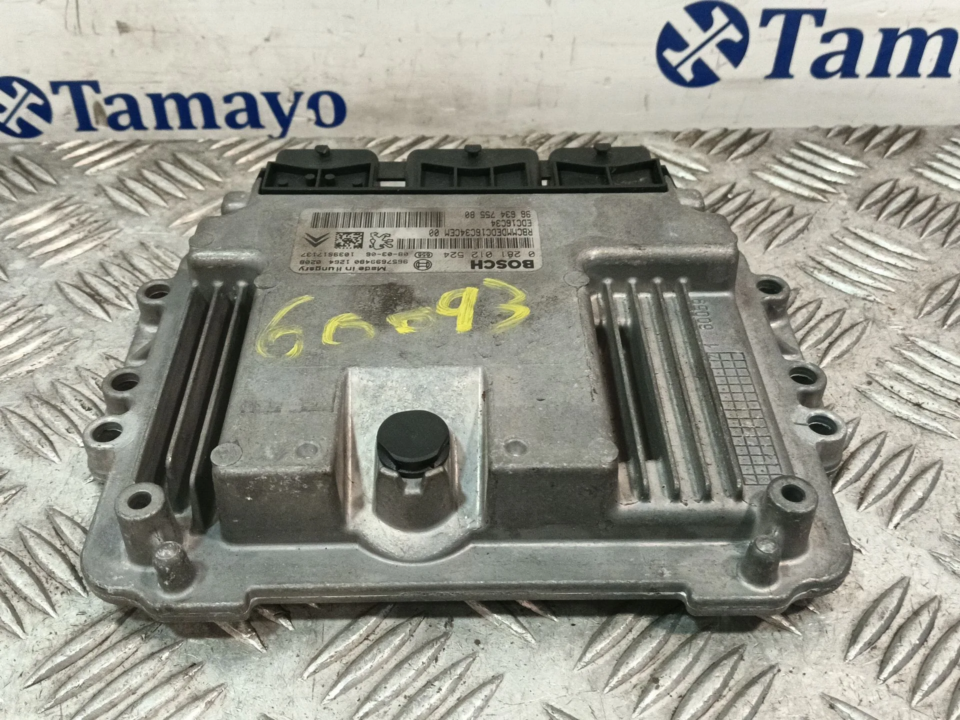 Centralita Motor Uce para Citroën C3 Pluriel (Hb_)