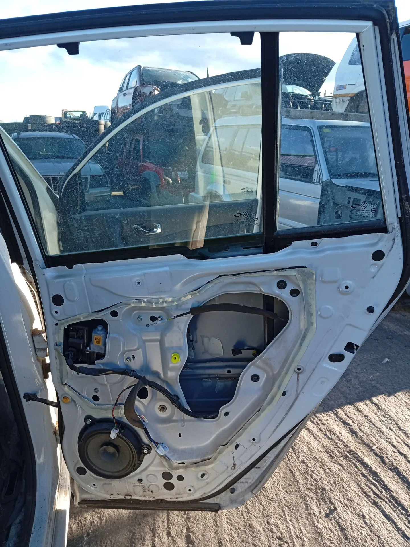 Elevalunas Trasero Derecho para Renault Koleos