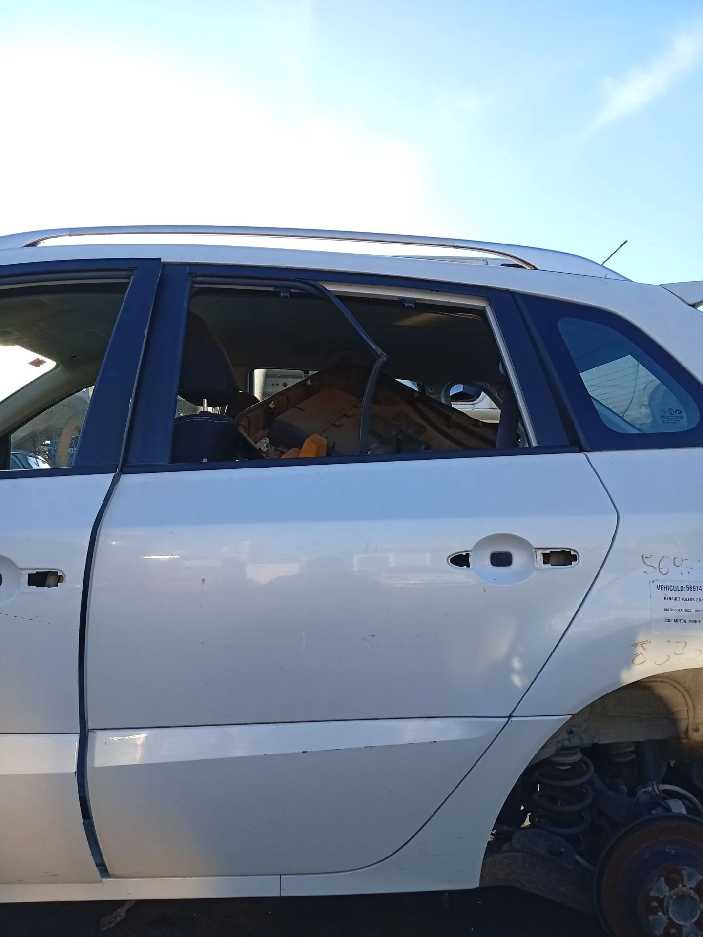 Puerta Trasera Izquierda para Renault Koleos