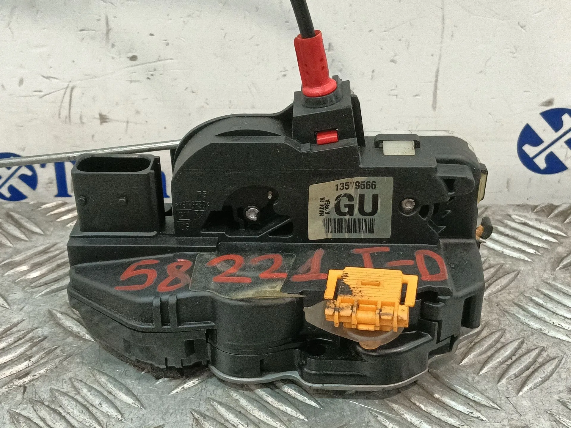 Cerradura Puerta Trasera Derecha para Opel Zafira Tourer C Van (P12)