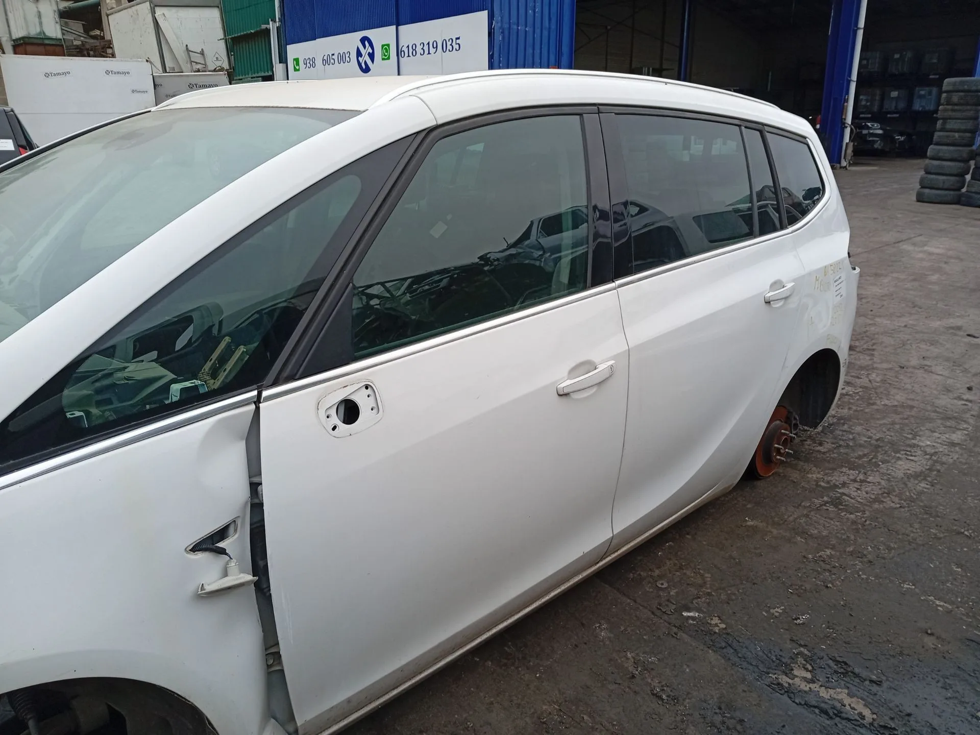 Puerta Delantera Izquierda para Opel Zafira Tourer C Van (P12)