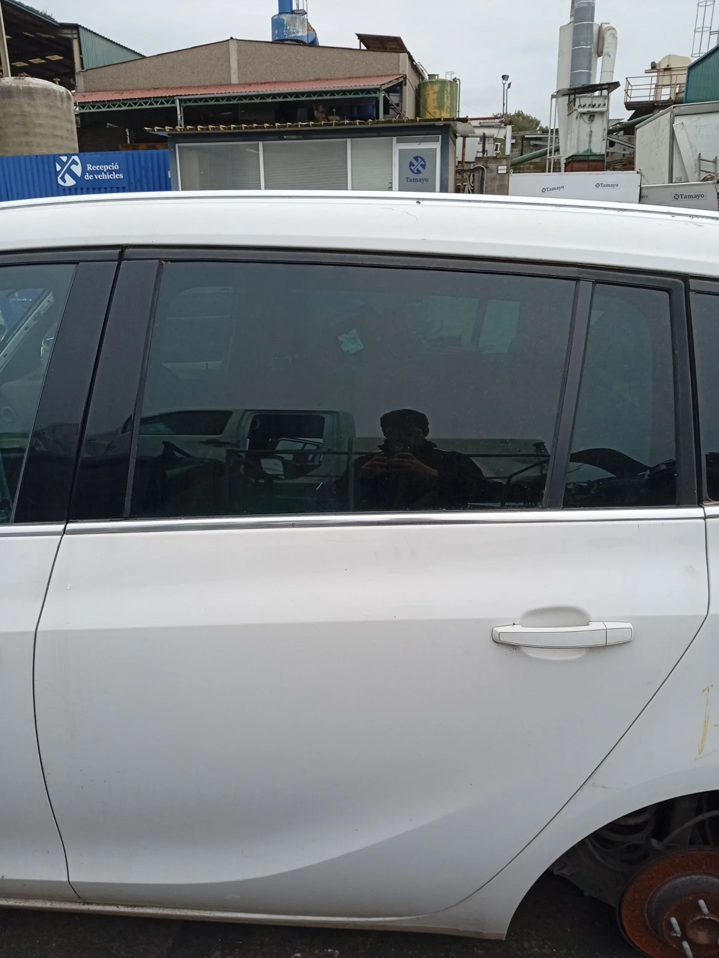 Puerta Trasera Izquierda para Opel Zafira Tourer C Van (P12)